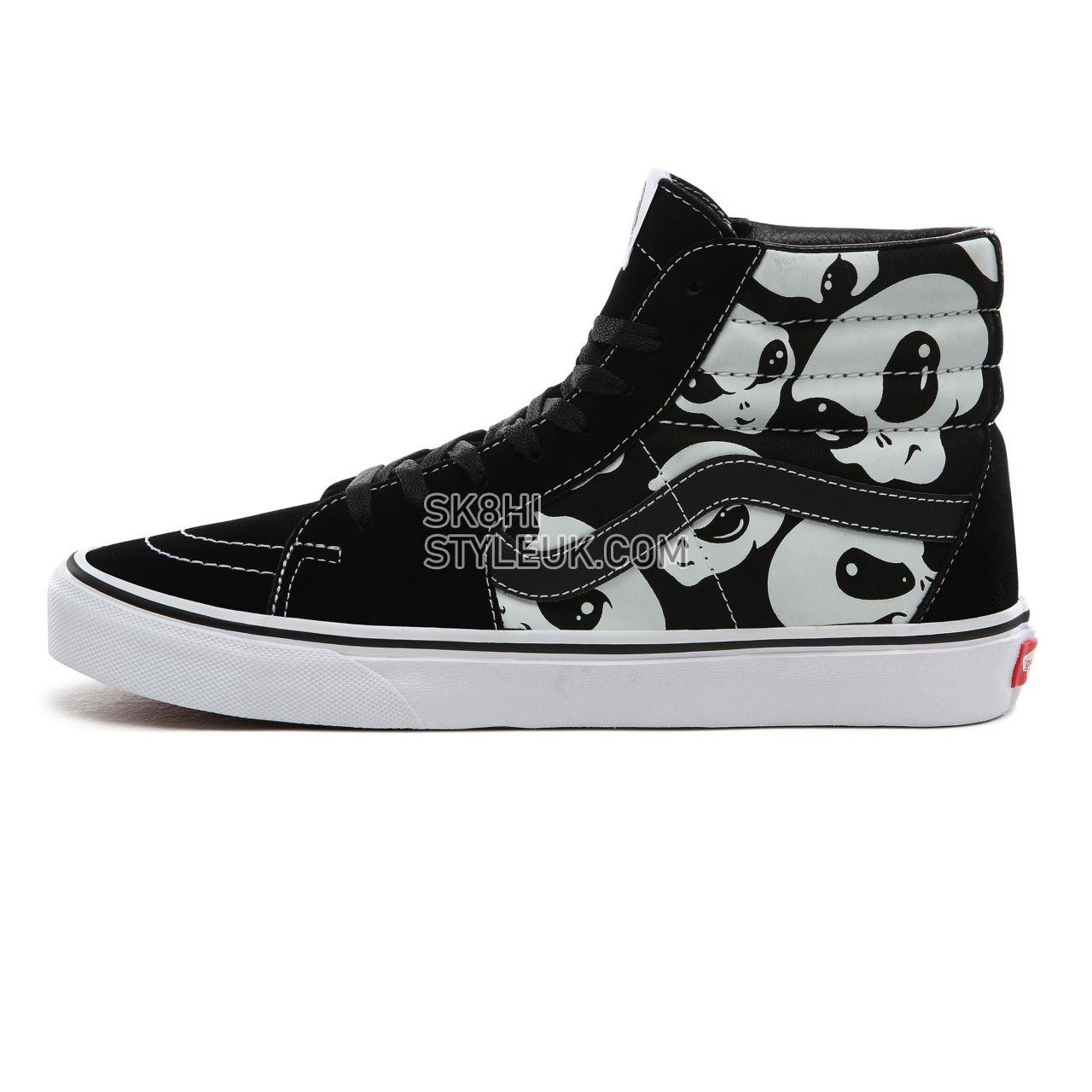 Vans Alien Ghosts SK8-Hi Classic Mens Womens - (Alien Ghosts) black/true white VN0A4BV6TB1 Shoes