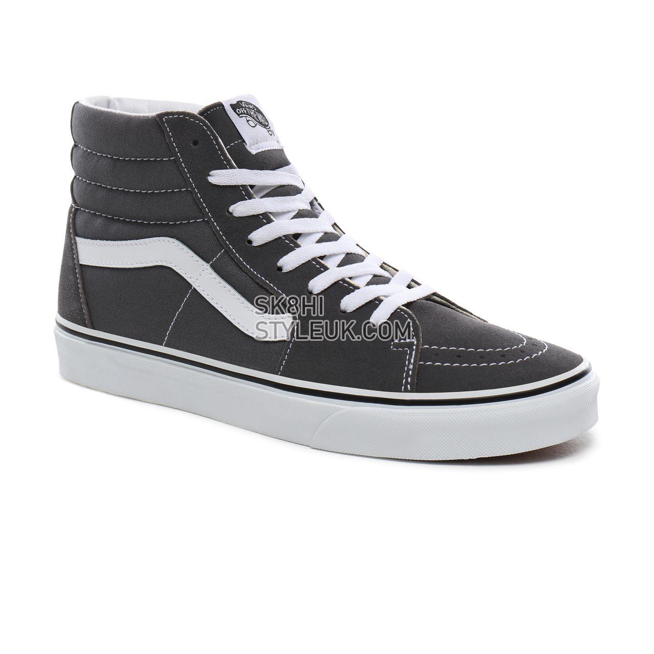 Vans Sk8-Hi Classic Mens Womens - Pewter/True White VN0A4BV6195 Shoes