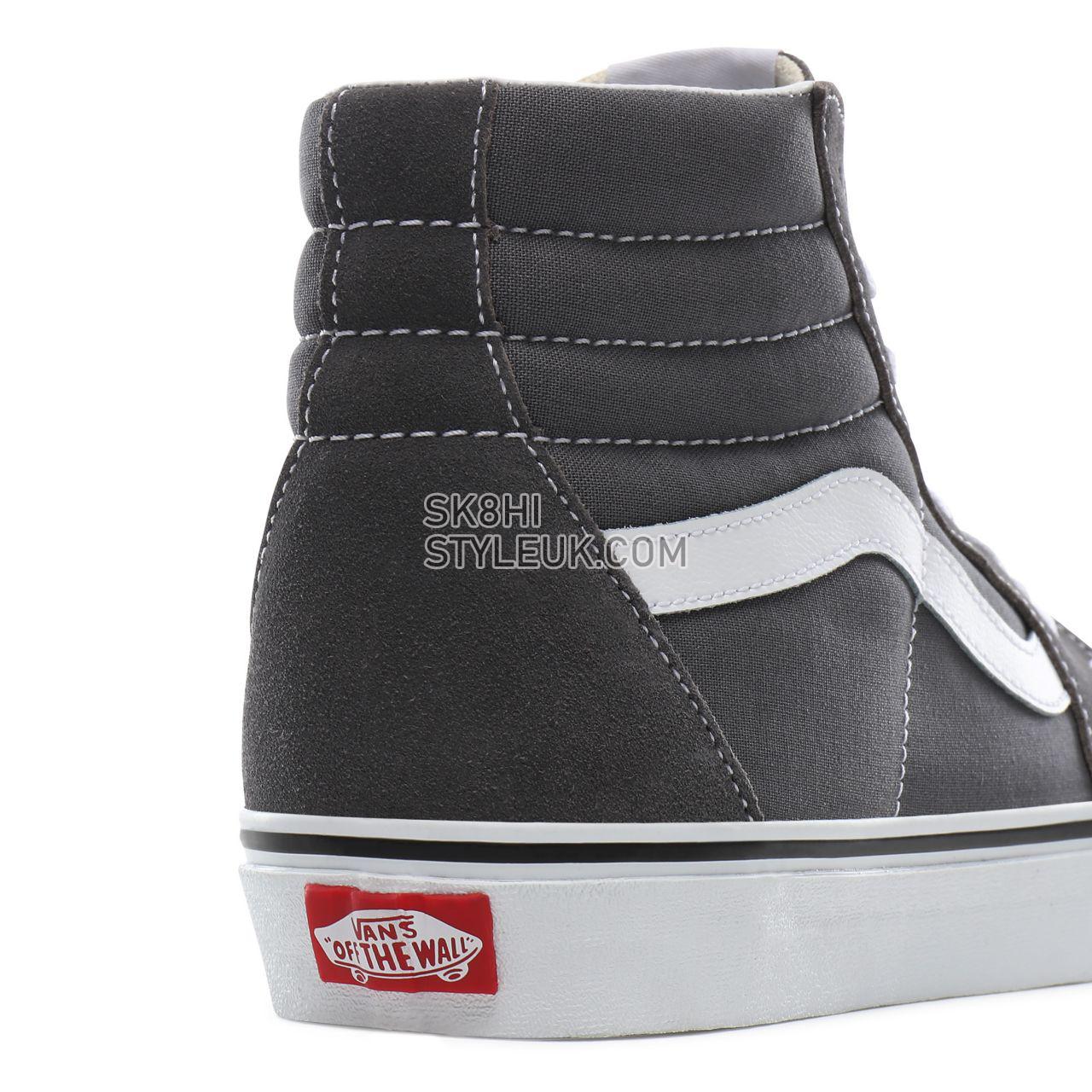 Vans Sk8-Hi Classic Mens Womens - Pewter/True White VN0A4BV6195 Shoes