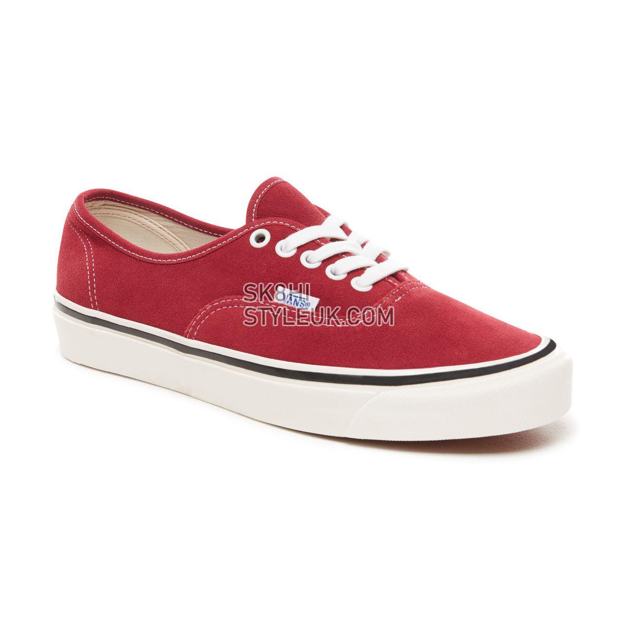 Vans Anaheim Factory Authentic 44 DX Classic Mens Womens - (Anaheim Factory) Og Brick/Suede VN0A38ENUL2 Shoes