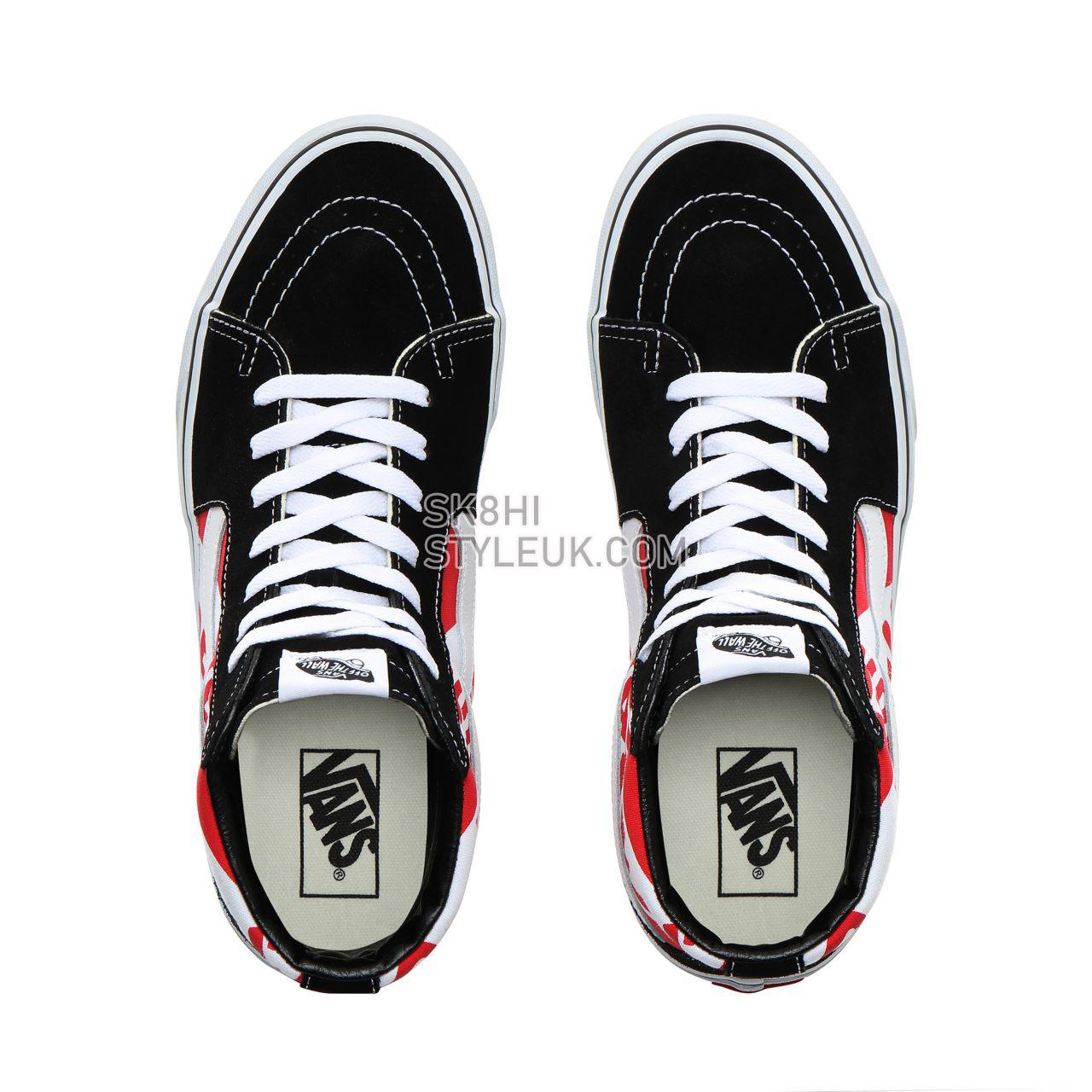 Vans OTW Quarter Sk8-Hi Classic Mens Womens - (OTW Quarter) Heel scab/Black/True White VN0A4BV6V3T Shoes