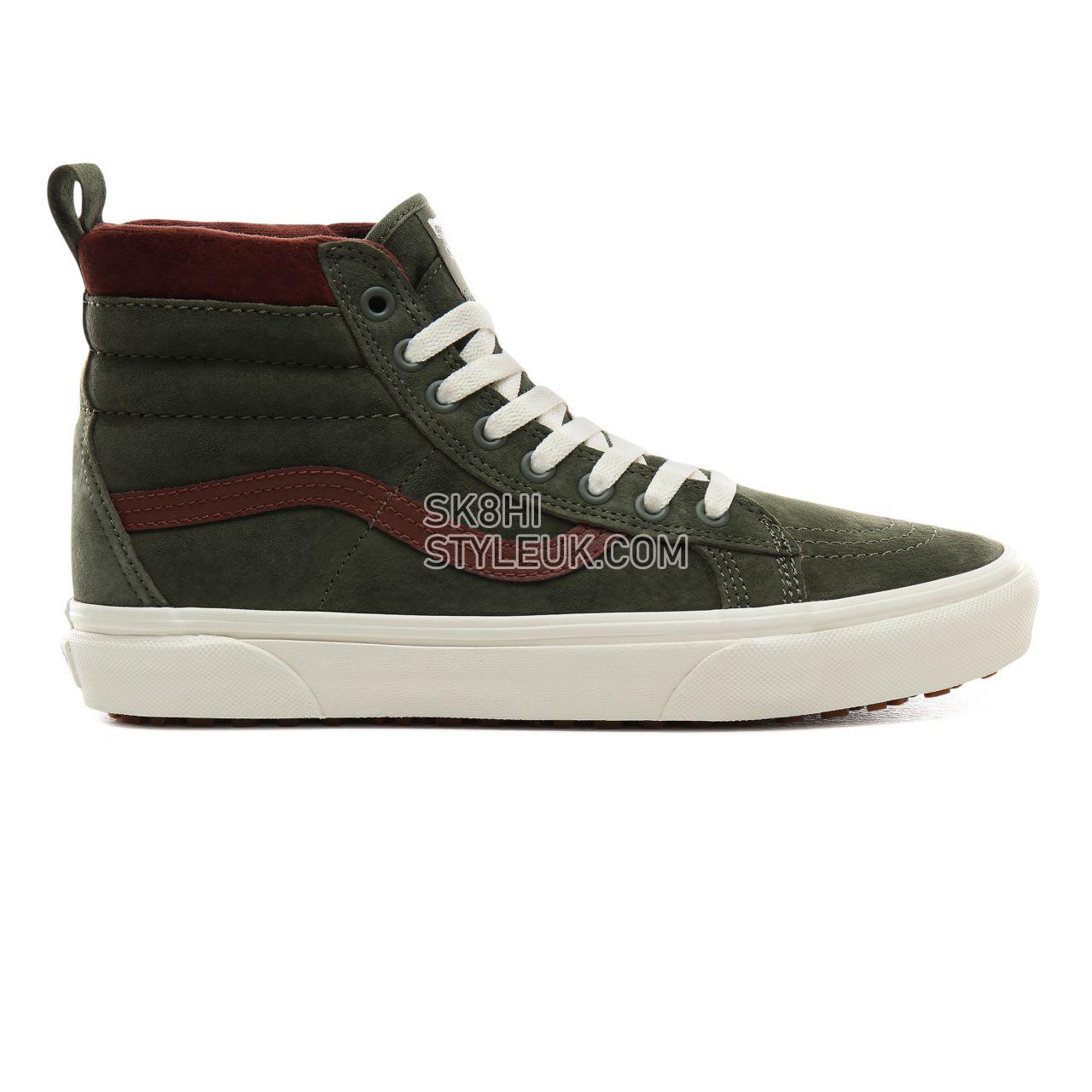 Vans Sk8-Hi MTE Classic Mens Womens - (MTE) Deep Lichen Green/Root Beer VN0A4BV7V40 Shoes