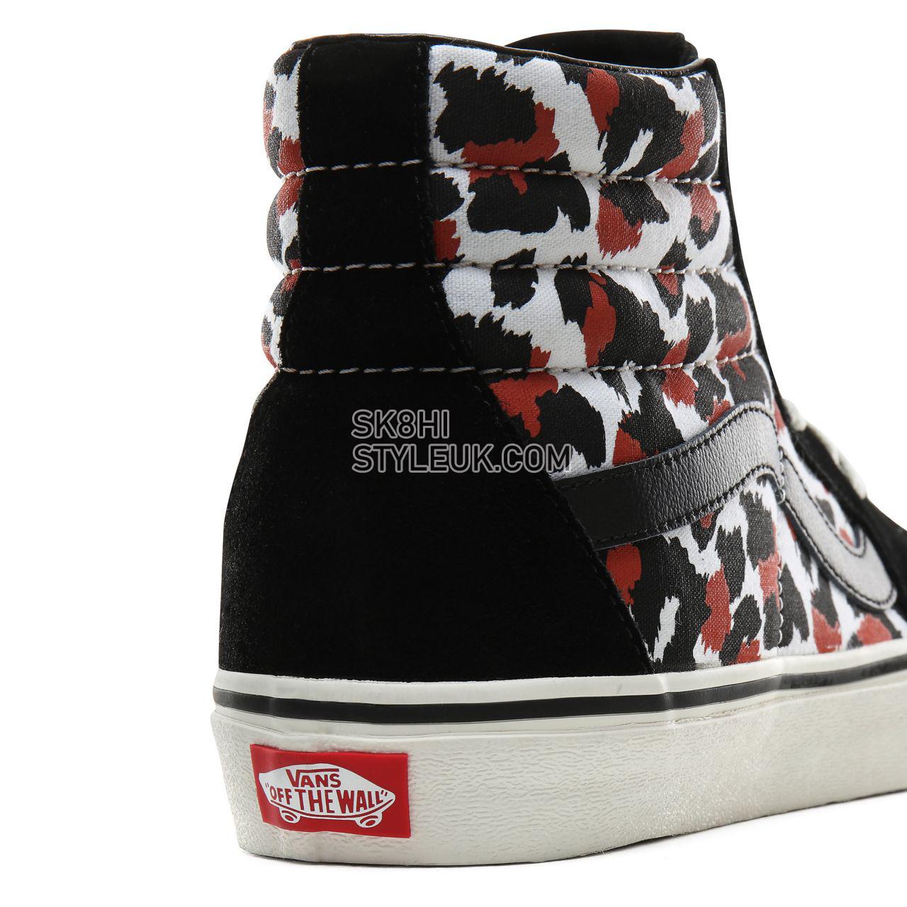 Vans Leopard Sk8-Hi Classic Mens Womens - (Leopard) Black/True White VN0A4BV67LF Shoes