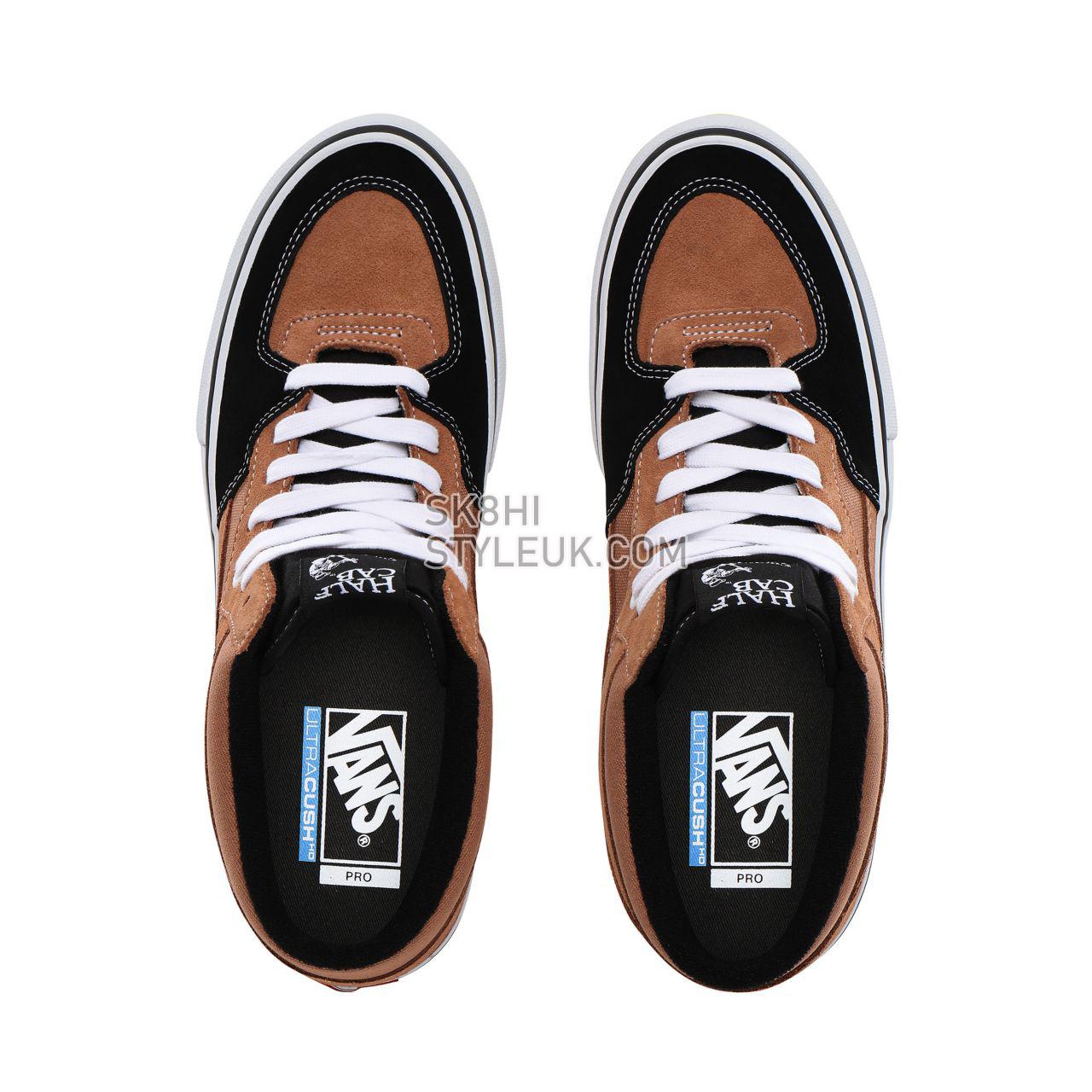 Vans Half Cab Pro Classic Mens Womens - camel/black VN0A38CPSWT Shoes