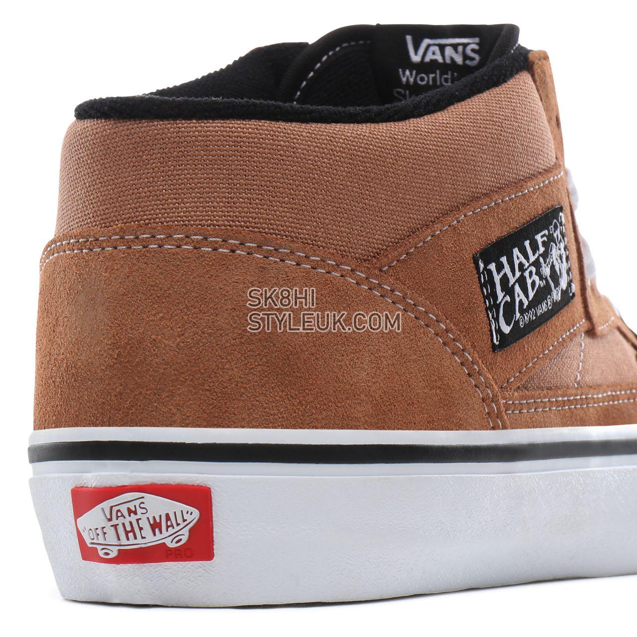 Vans Half Cab Pro Classic Mens Womens - camel/black VN0A38CPSWT Shoes