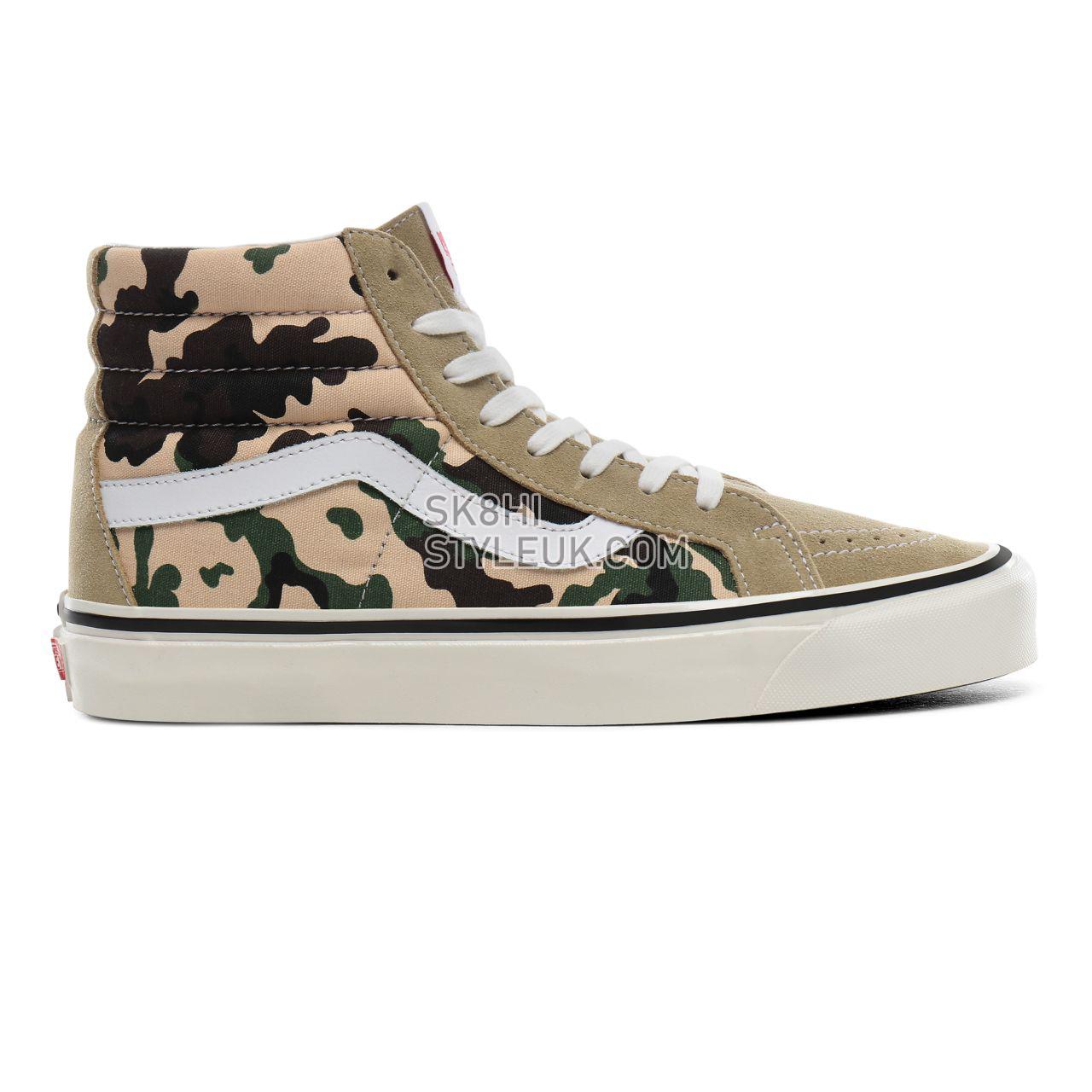 Vans Anaheim Factory SK8-Hi 38 DX Classic Mens Womens - (Anaheim Factory) og khaki/og camo VN0A38GFTU6 Shoes