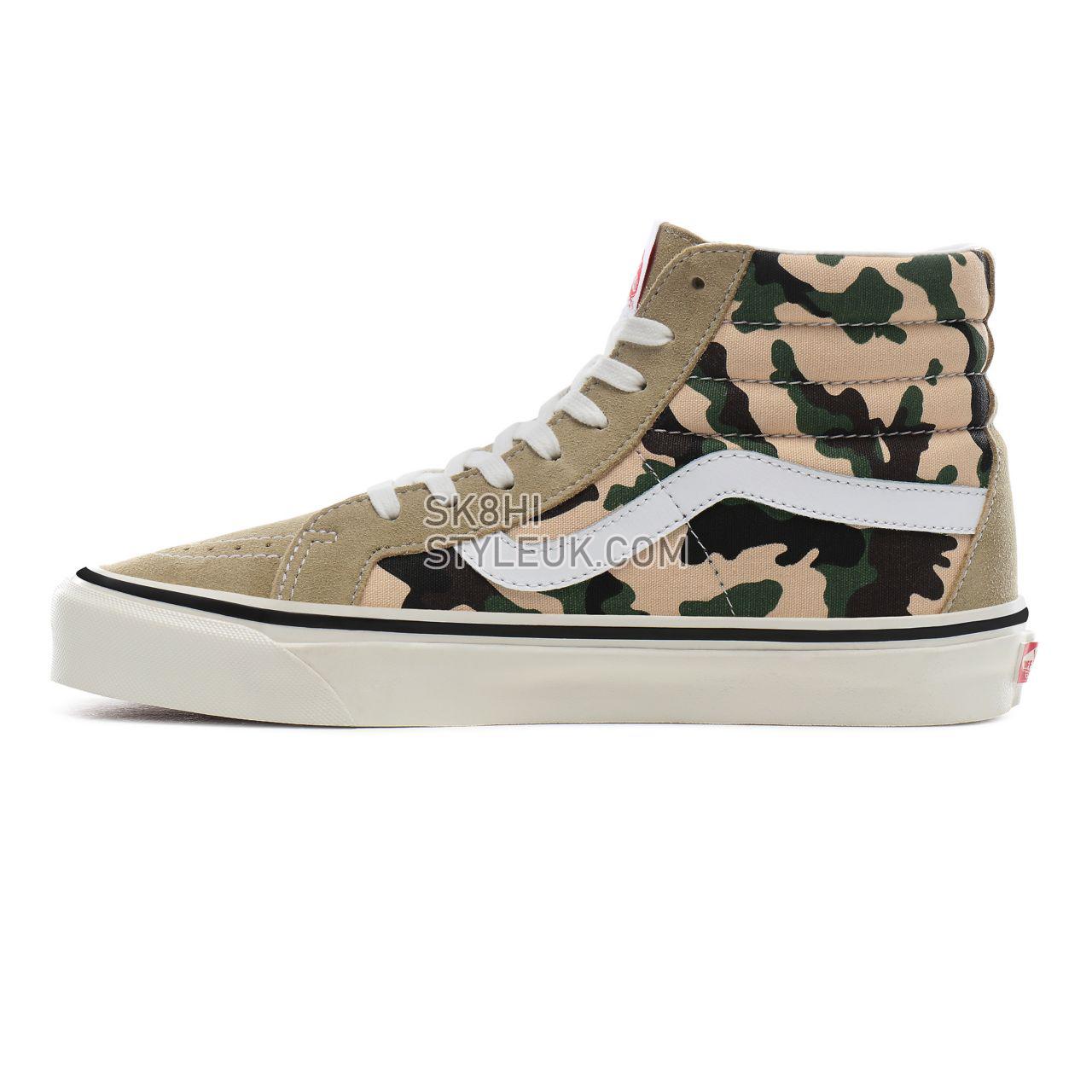 Vans Anaheim Factory SK8-Hi 38 DX Classic Mens Womens - (Anaheim Factory) og khaki/og camo VN0A38GFTU6 Shoes