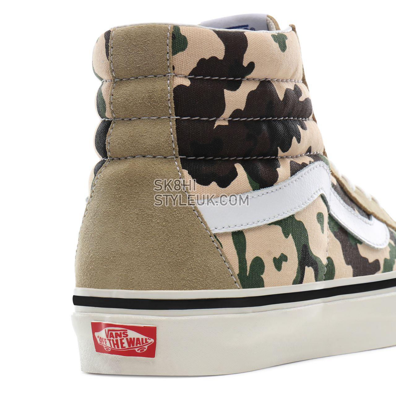 Vans Anaheim Factory SK8-Hi 38 DX Classic Mens Womens - (Anaheim Factory) og khaki/og camo VN0A38GFTU6 Shoes