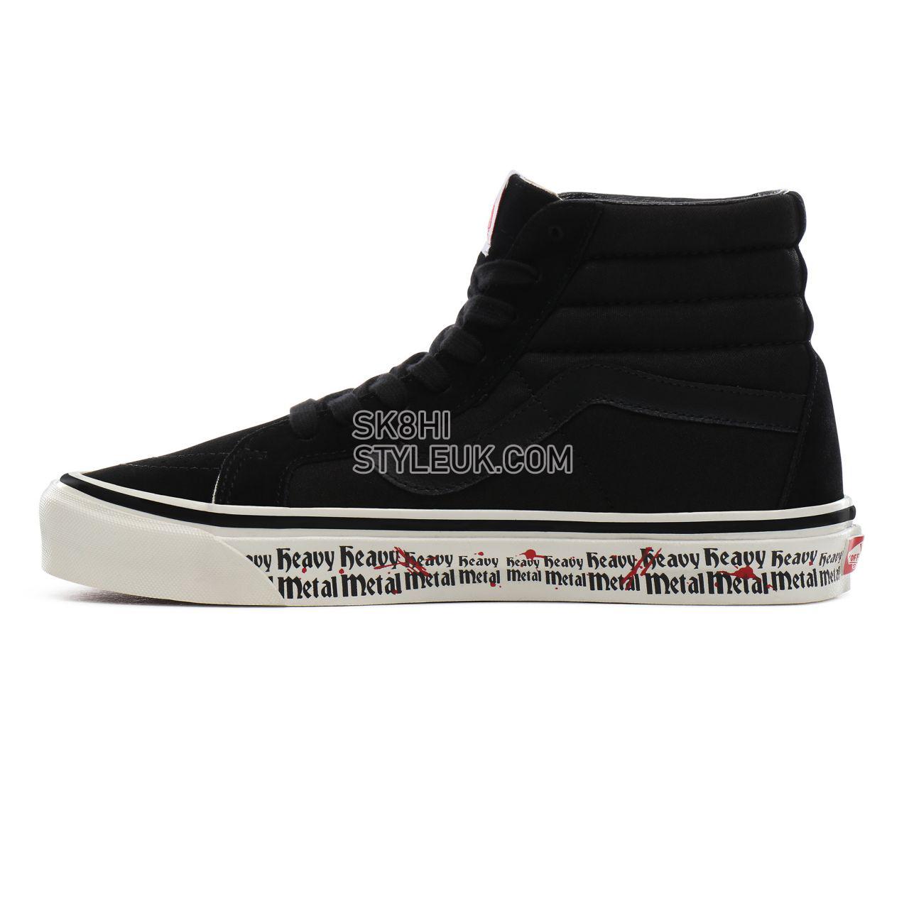 Vans Anaheim Factory SK8-Hi 38 DX Classic Mens Womens - (Anaheim Factory) heavy metal tape/og black VN0A38GFTIO Shoes