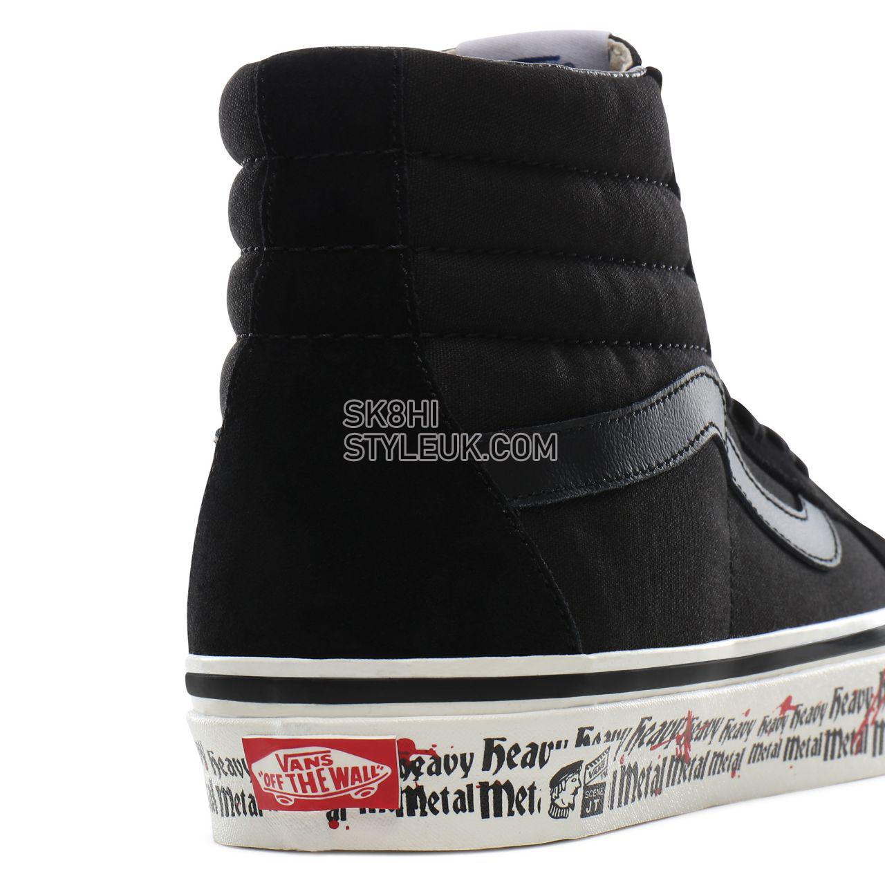 Vans Anaheim Factory SK8-Hi 38 DX Classic Mens Womens - (Anaheim Factory) heavy metal tape/og black VN0A38GFTIO Shoes