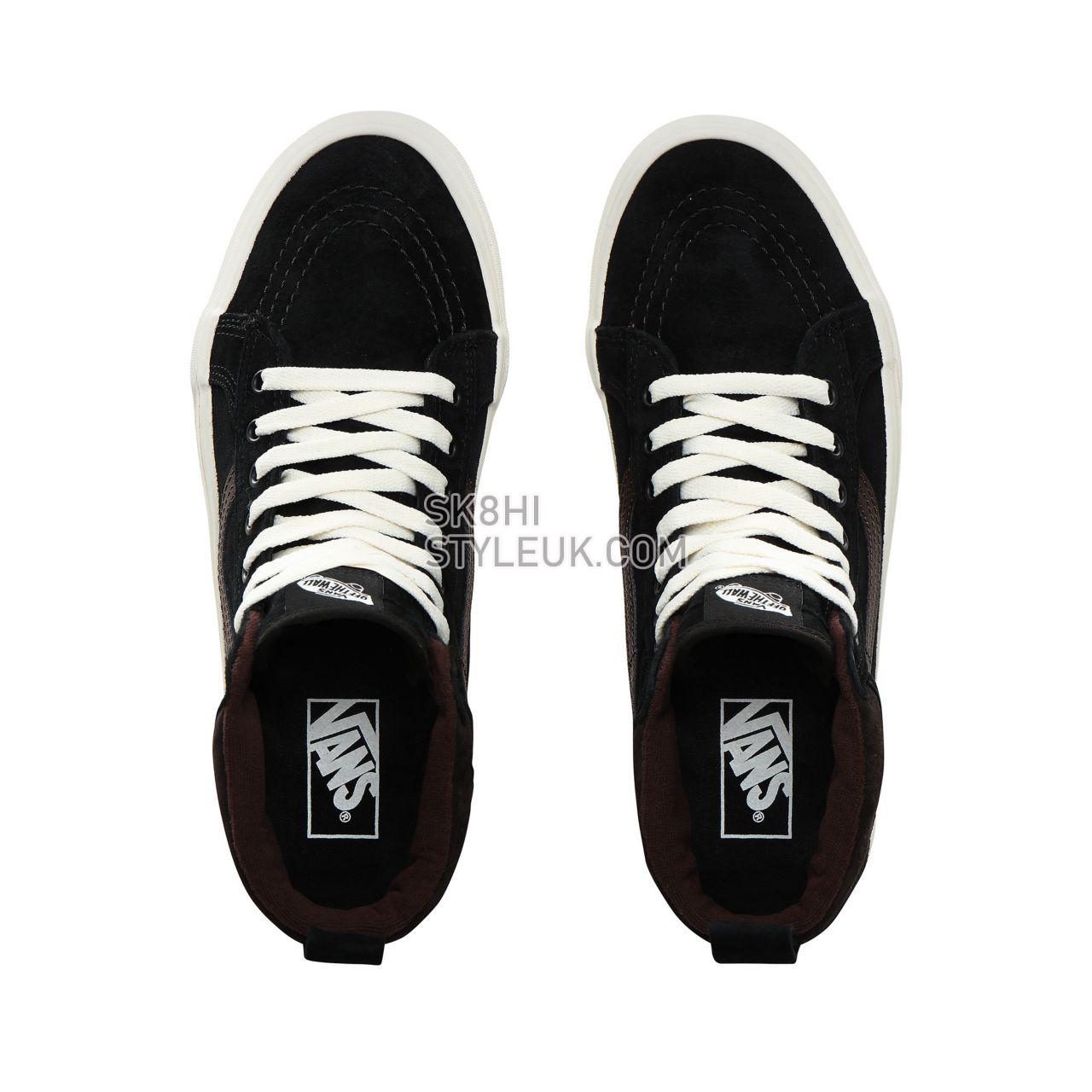 Vans Sk8-Hi MTE Classic Mens Womens - (MTE) Black/Chocolate torte VN0A4BV7V3Z Shoes