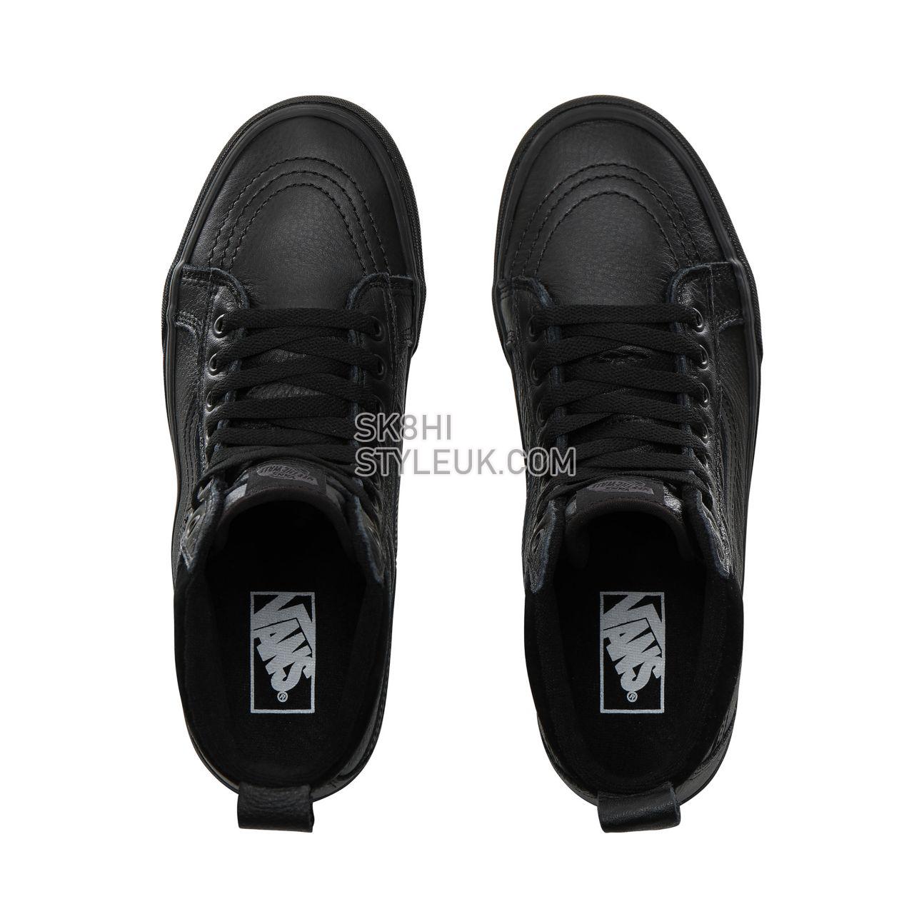 Vans Sk8-Hi MTE Classic Mens Womens - (MTE) Leather/Black VN0A4BV7XKN Shoes