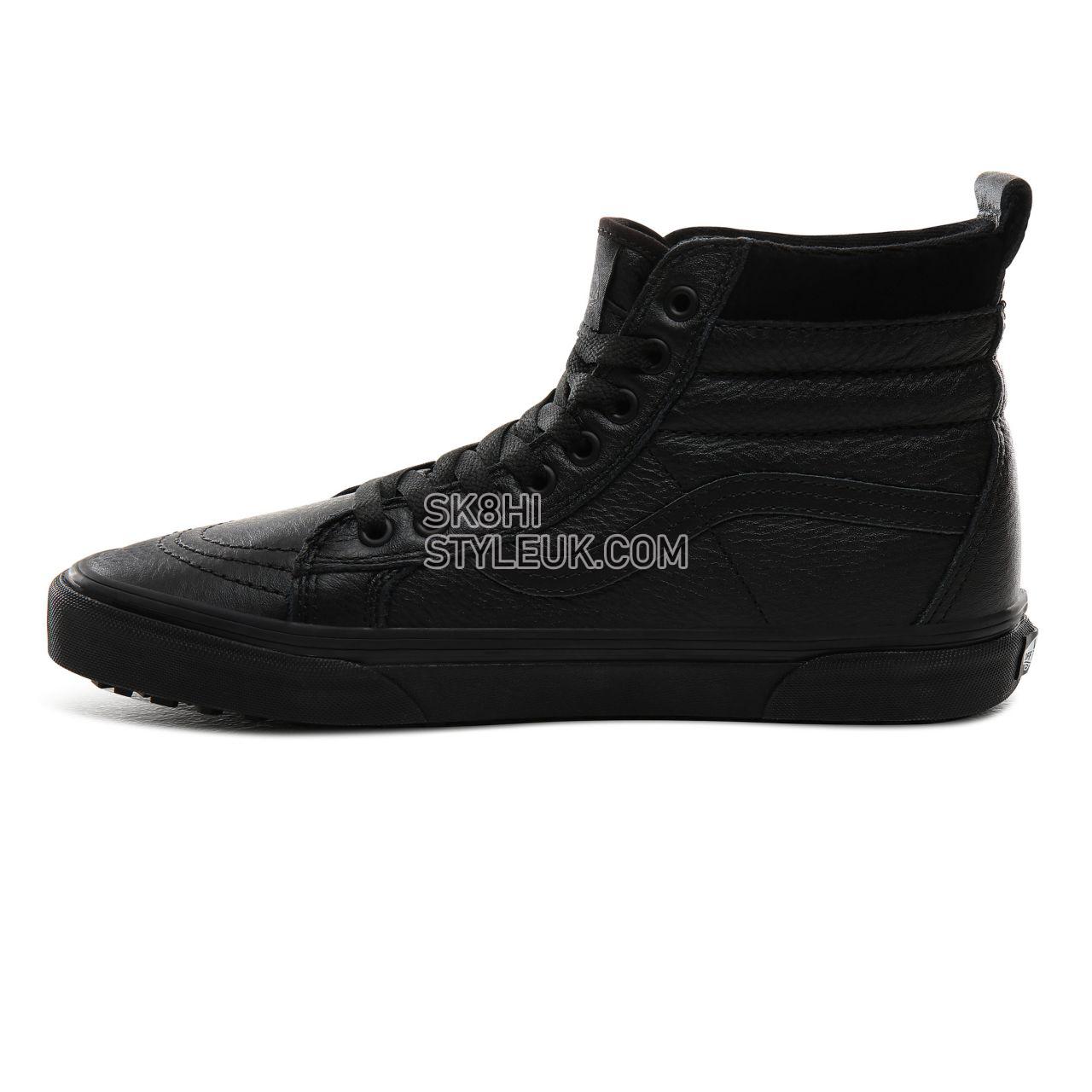 Vans Sk8-Hi MTE Classic Mens Womens - (MTE) Leather/Black VN0A4BV7XKN Shoes