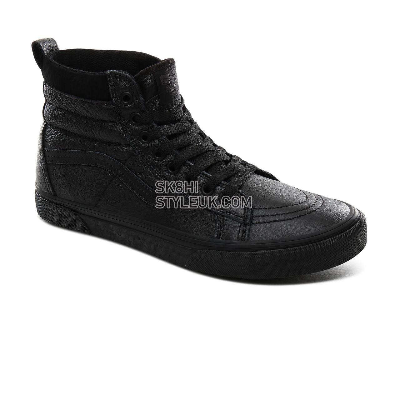 Vans Sk8-Hi MTE Classic Mens Womens - (MTE) Leather/Black VN0A4BV7XKN Shoes