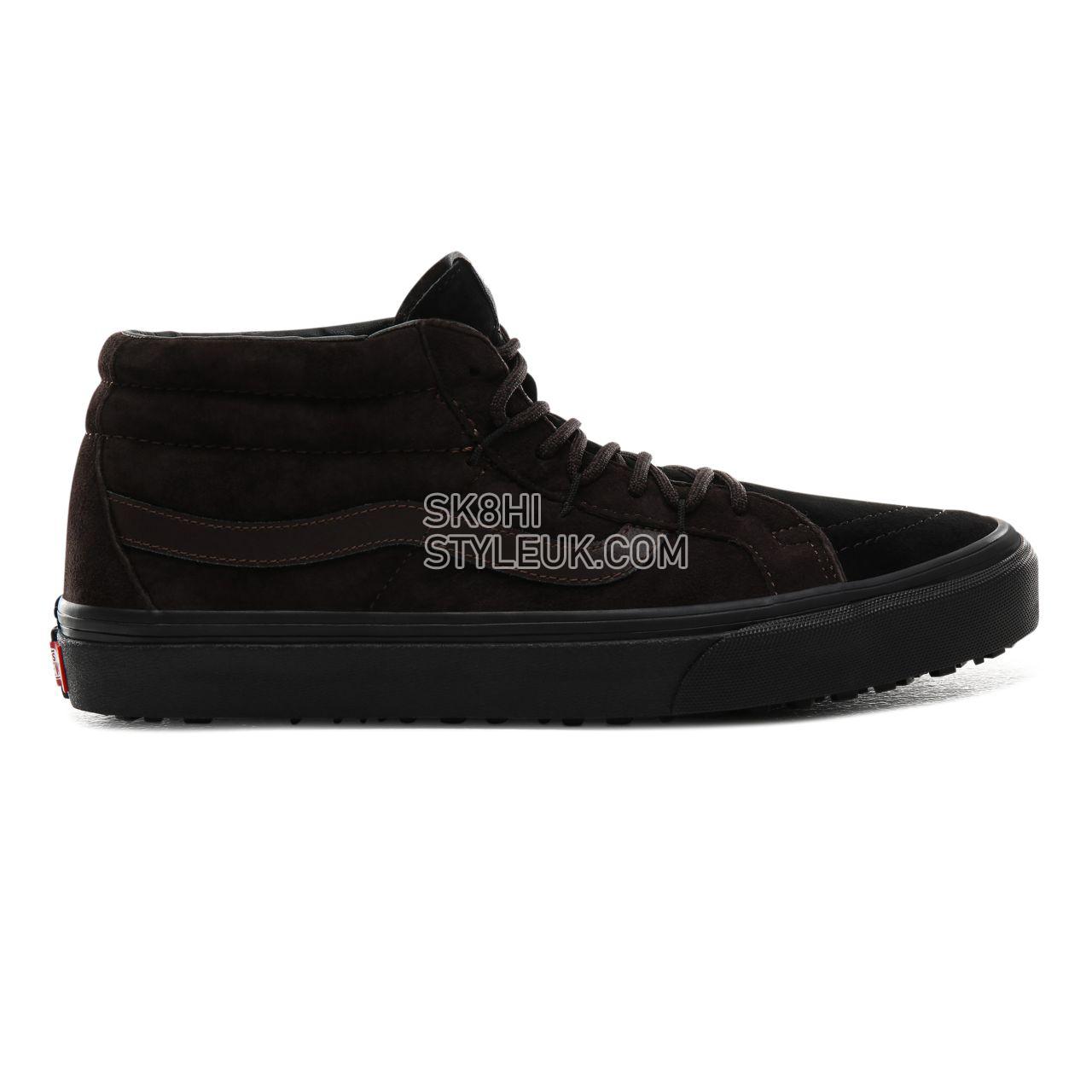 Vans SK8-Mid Reissue Ghillie MTE Classic Mens Womens - (MTE) Chocolate torte/Black VN0A3TKQXKX Shoes