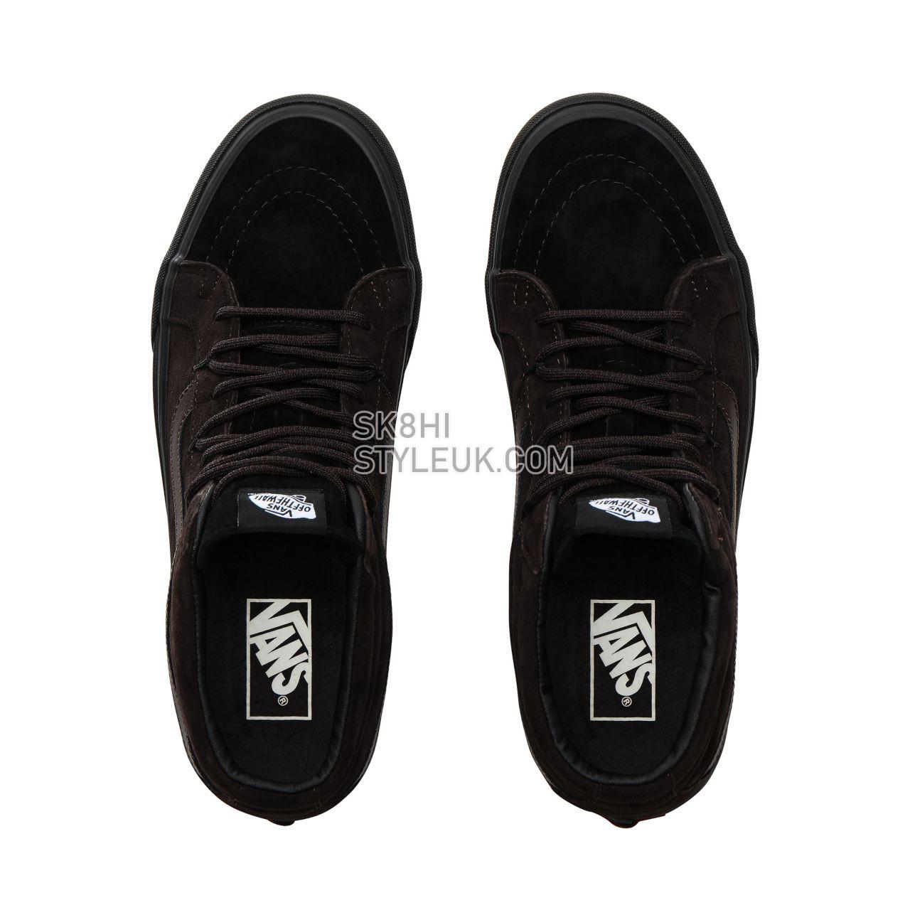 Vans SK8-Mid Reissue Ghillie MTE Classic Mens Womens - (MTE) Chocolate torte/Black VN0A3TKQXKX Shoes