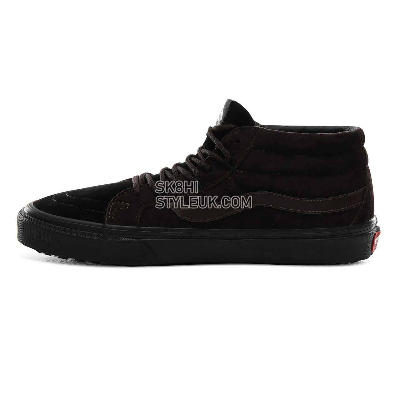 Vans SK8-Mid Reissue Ghillie MTE Classic Mens Womens - (MTE) Chocolate torte/Black VN0A3TKQXKX Shoes