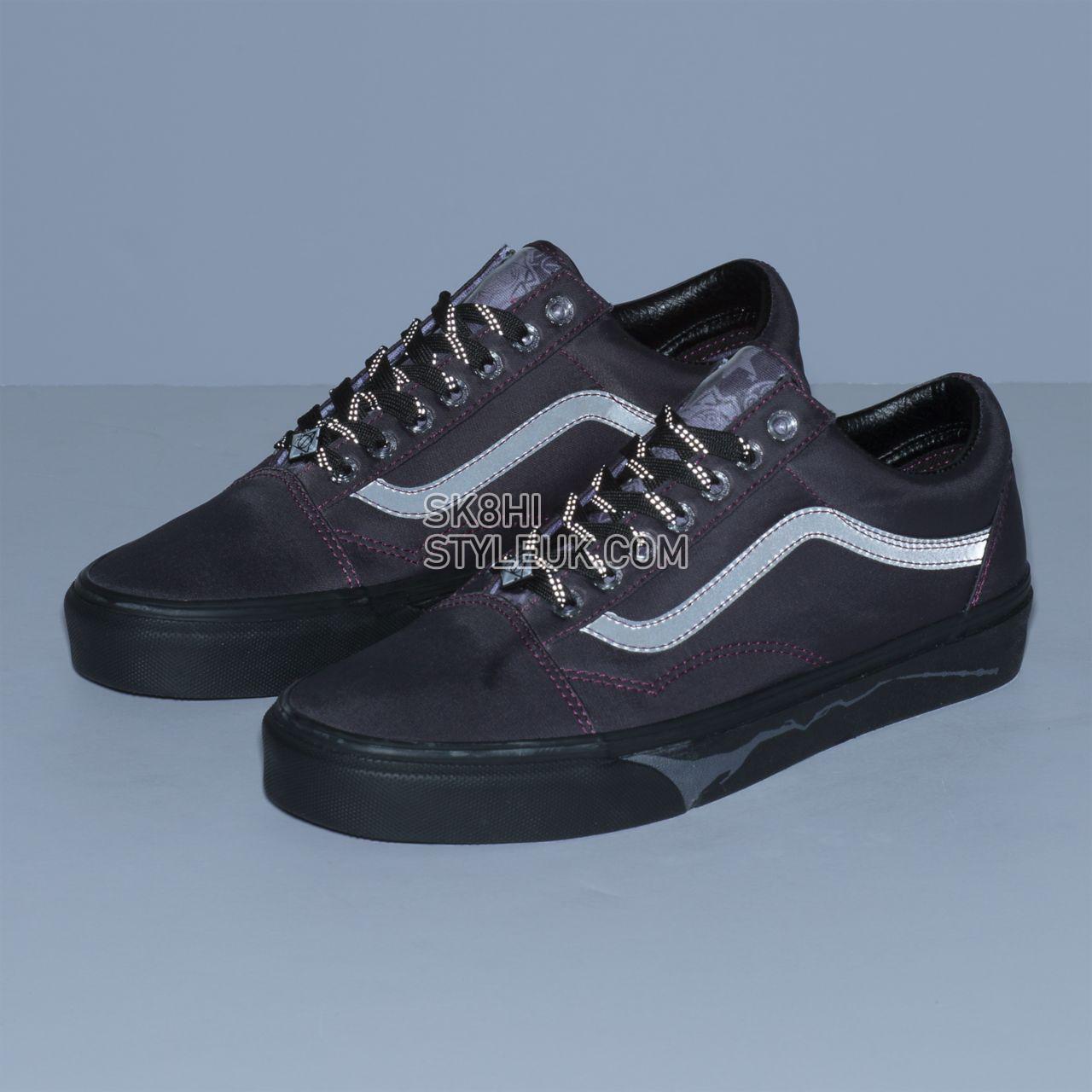 Vans x HARRY POTTER Deathly Hallows Old Skool Classic Mens Womens - (Harry Potter) Deathly Hallows/Black VN0A4BV5V0F Shoes