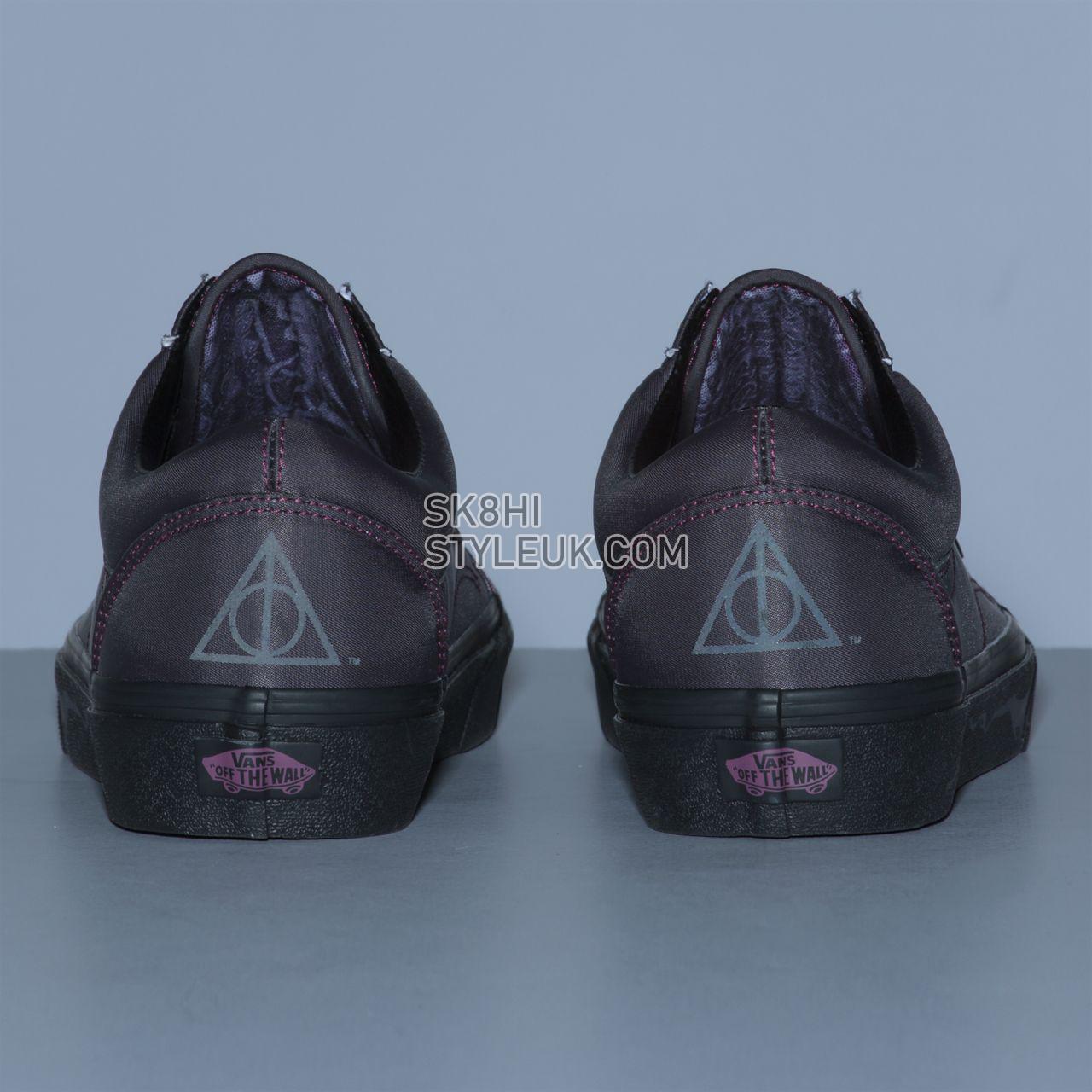 Vans x HARRY POTTER Deathly Hallows Old Skool Classic Mens Womens - (Harry Potter) Deathly Hallows/Black VN0A4BV5V0F Shoes