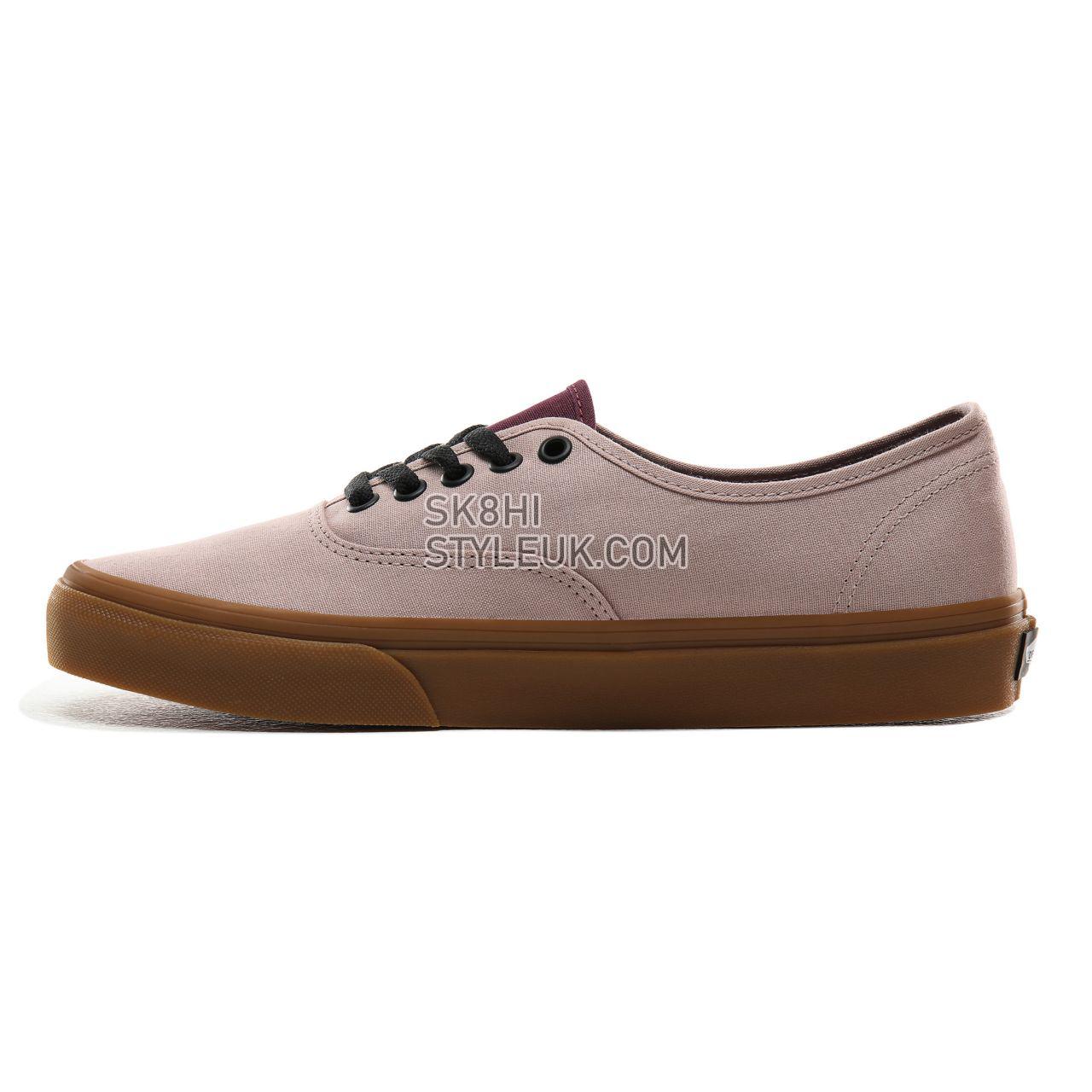 Vans Gum Authentic Classic Mens Womens - (Gum) Shadow Gray/Prune VN0A2Z5IV4S Shoes