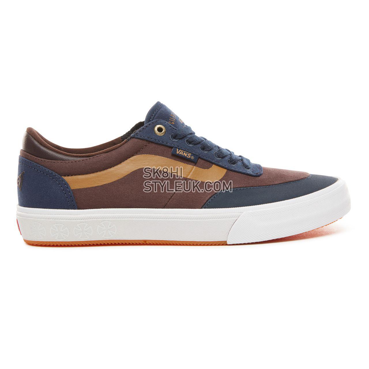 Vans X Independent Gilbert Crockett 2 Pro Classic Mens Womens - (Independent) Dress Blues/Demitasse VN0A38COUHL Shoes