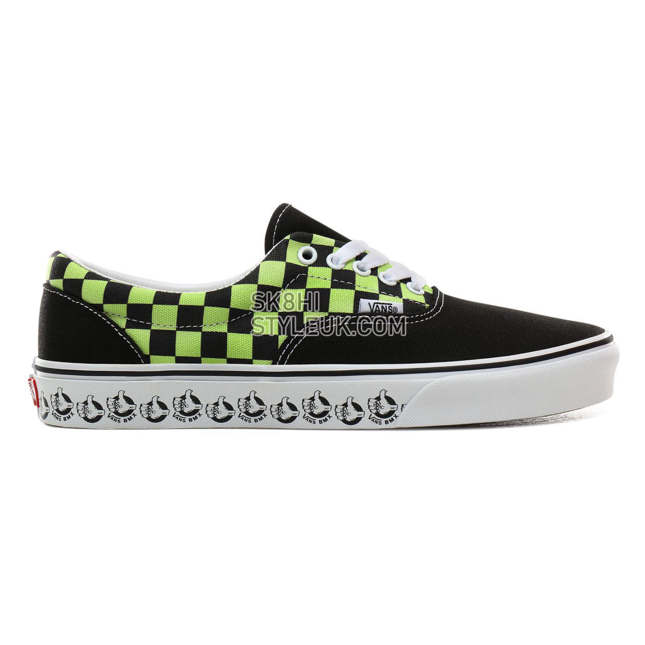 Vans BMX Era Classic Mens Womens - (Vans BMX) Black/Sharp Green VN0A4BV4V3W Shoes