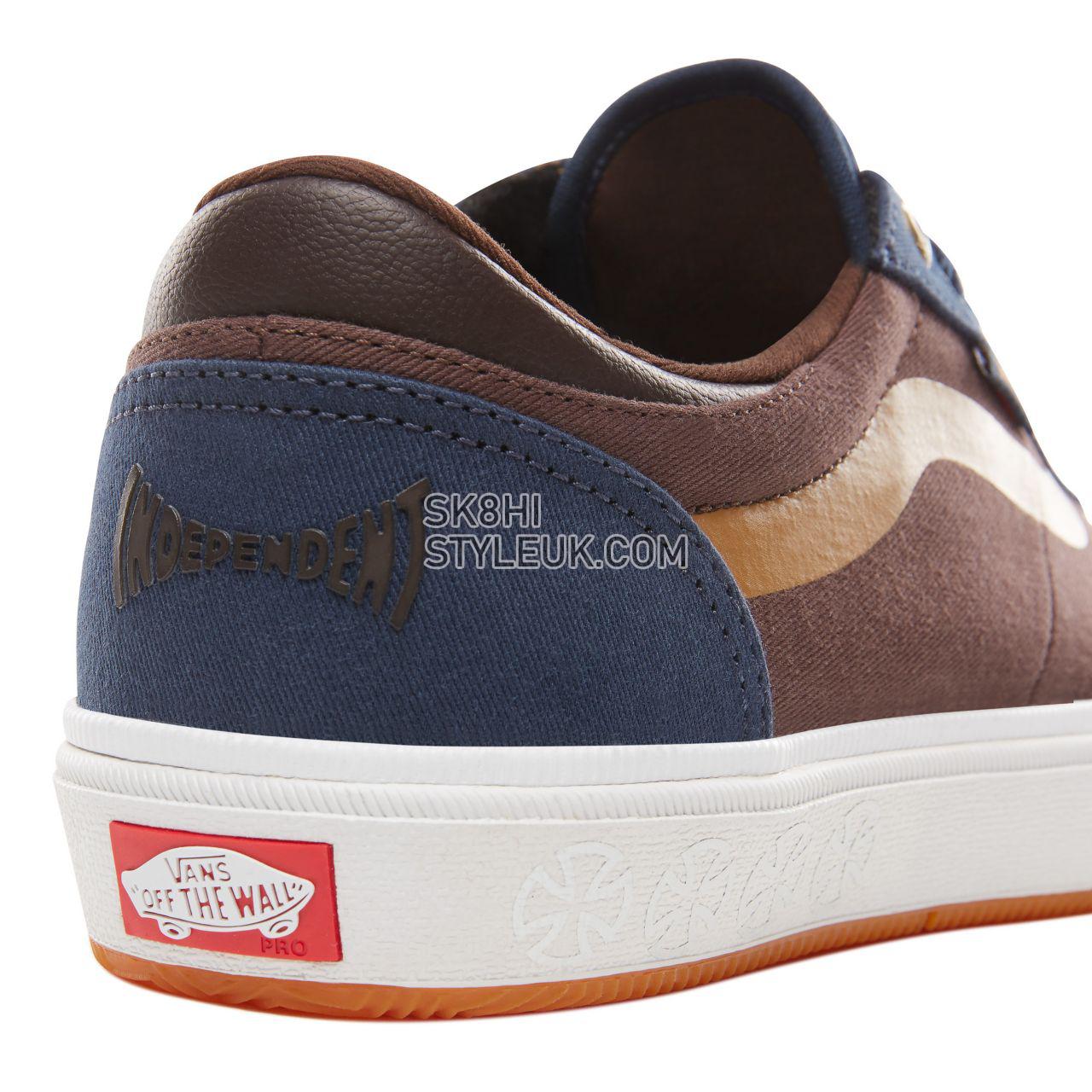 Vans X Independent Gilbert Crockett 2 Pro Classic Mens Womens - (Independent) Dress Blues/Demitasse VN0A38COUHL Shoes