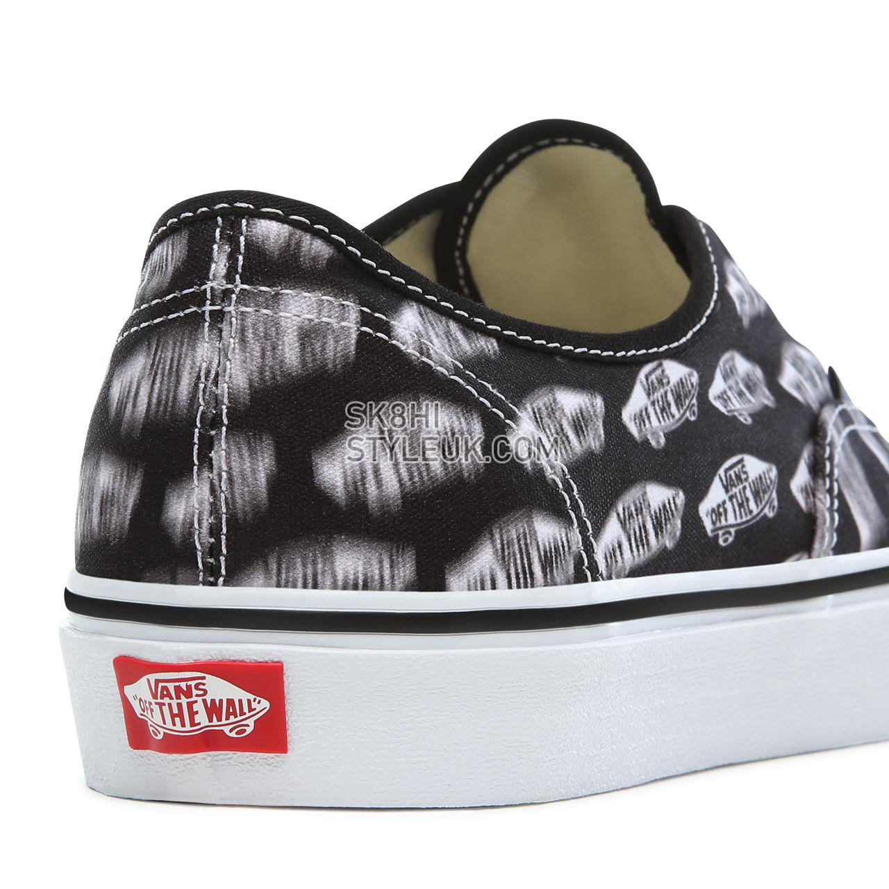 Vans Blur Boards Authentic Classic Mens Womens - (Blur Boards) black/royal blue VN0A2Z5IT2N Shoes