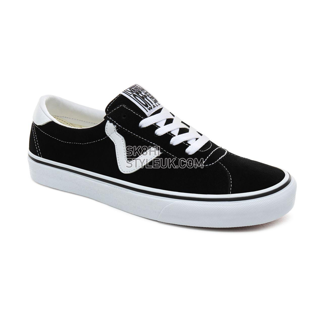 Vans Suede Vans Sport Classic Mens Womens - (Suede) Black VN0A4BU6A6O Shoes