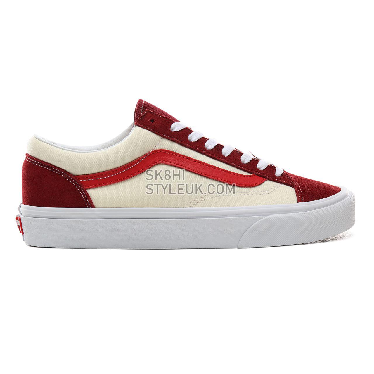 Vans Retro Sport Style 36 Classic Mens Womens - (Retro Sport) Biking Red/Poinsettia VN0A3DZ3VXZ Shoes