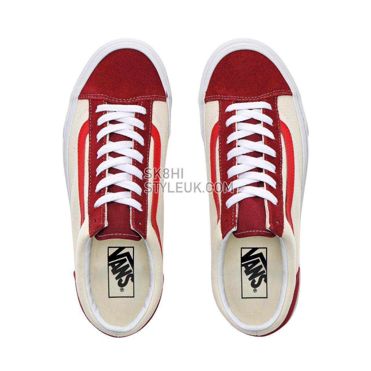 Vans Retro Sport Style 36 Classic Mens Womens - (Retro Sport) Biking Red/Poinsettia VN0A3DZ3VXZ Shoes