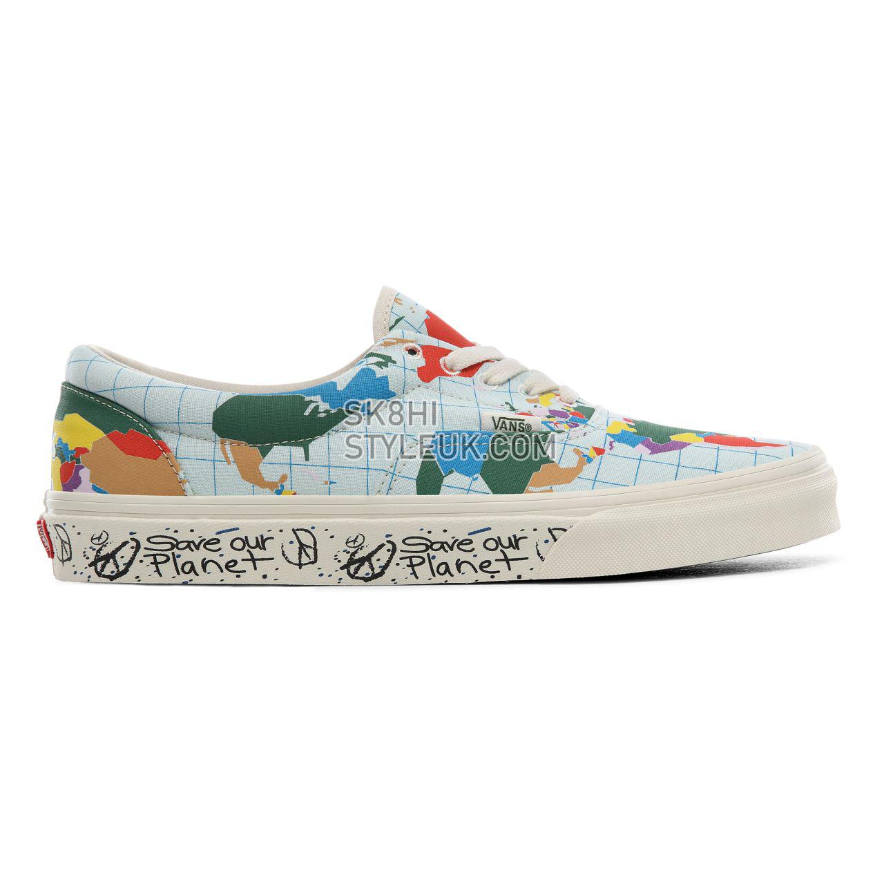 Vans Save Our Planet x Vans Era Classic Mens Womens - (Save Our Planet) classic white/multi VN0A4BV4T2V Shoes