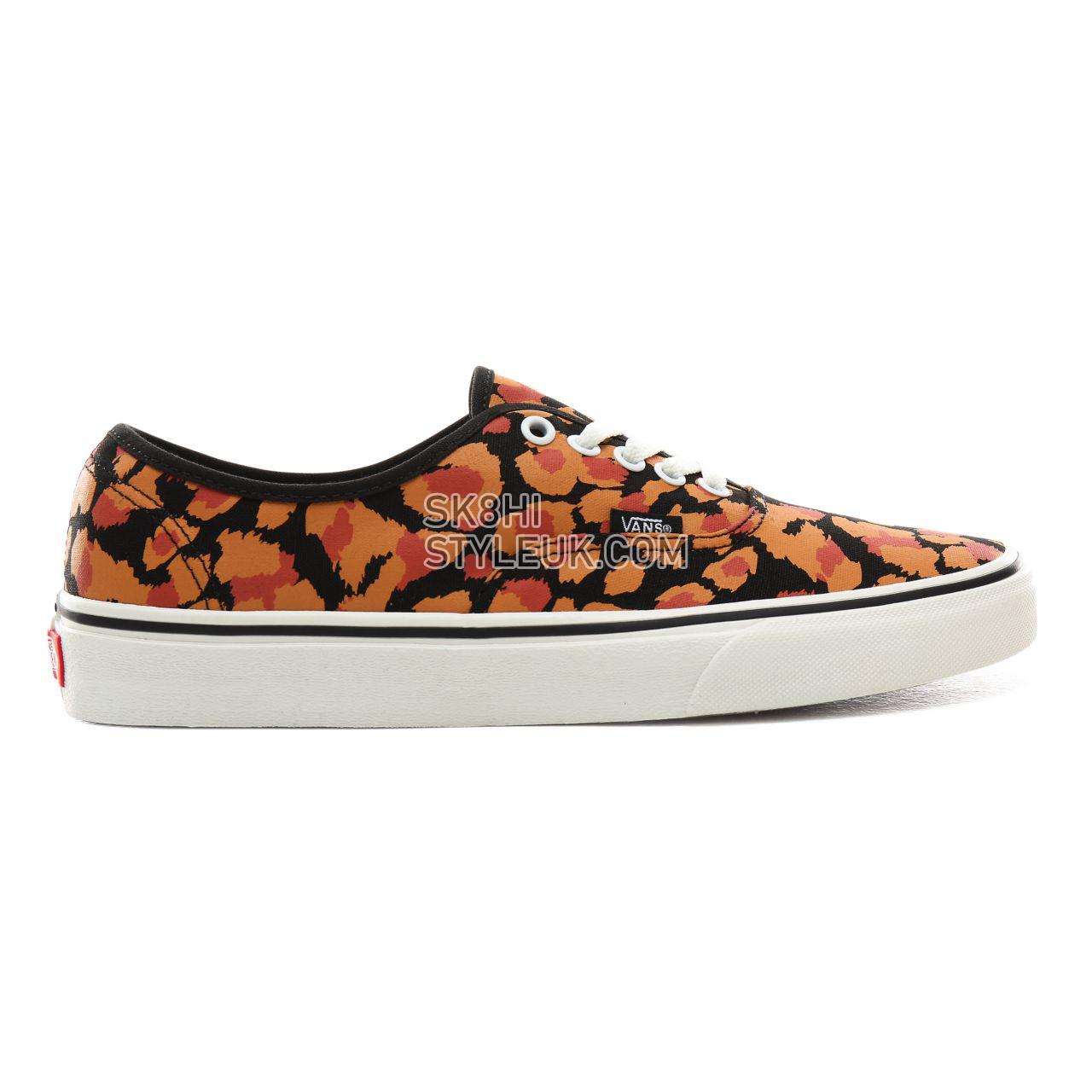 Vans Leopard Authentic Classic Mens Womens - (Leopard) Black/Inca Gold VN0A2Z5IV4V Shoes