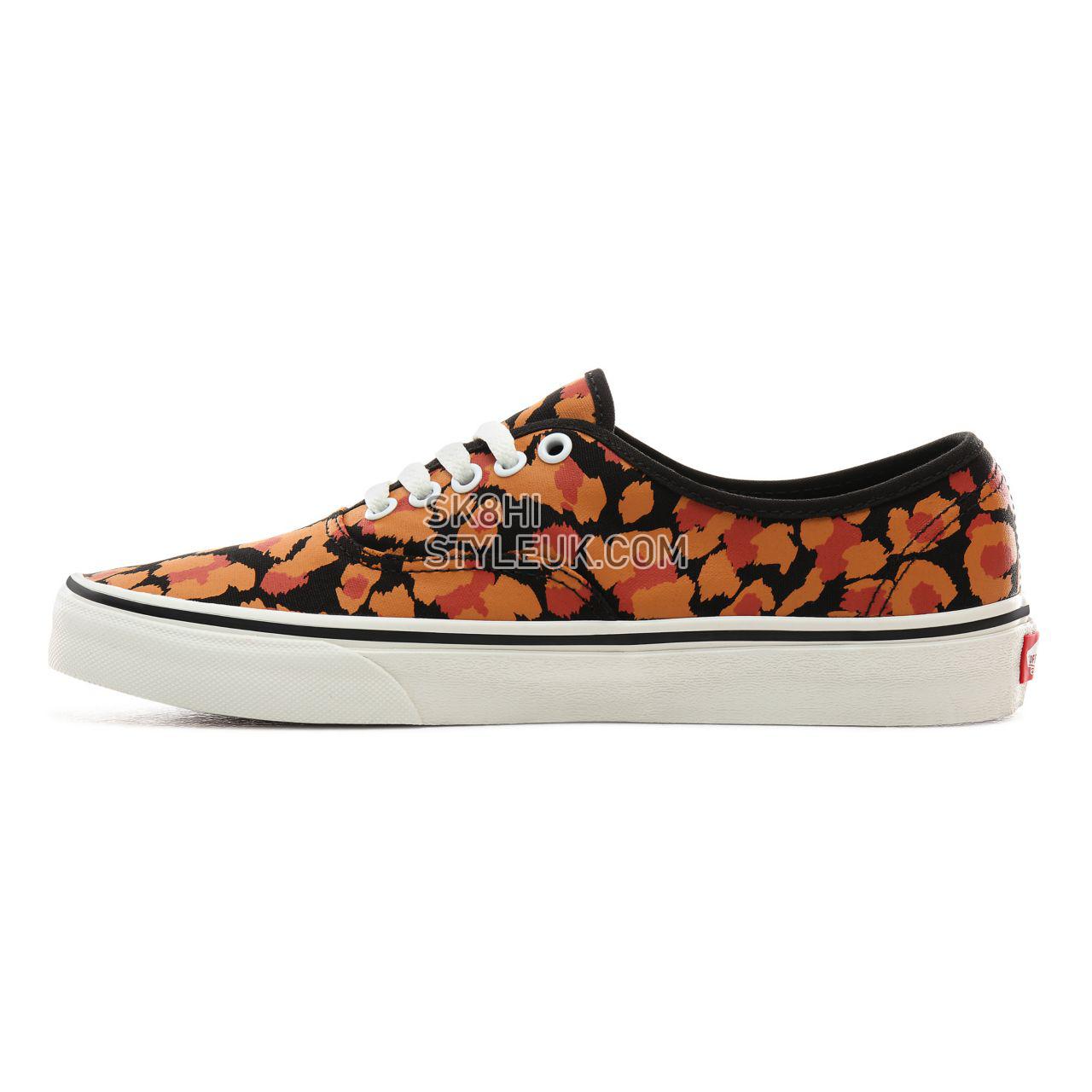 Vans Leopard Authentic Classic Mens Womens - (Leopard) Black/Inca Gold VN0A2Z5IV4V Shoes