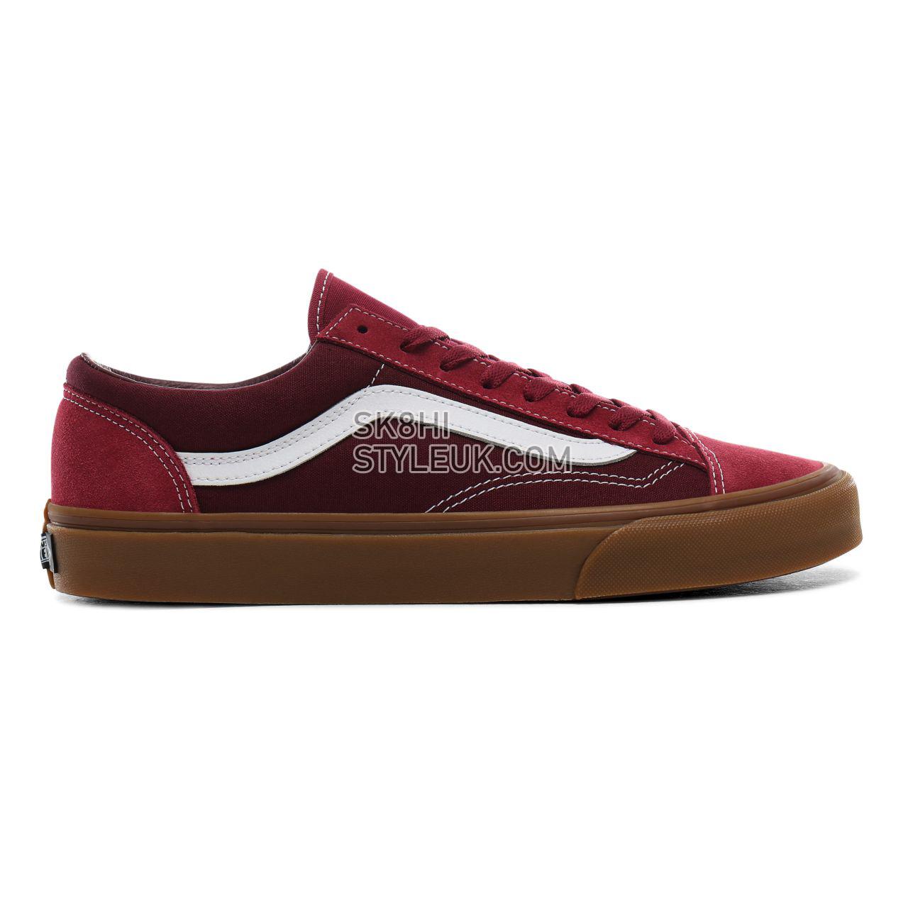 Vans Gum Style 36 Classic Mens Womens - (Gum) beet red/port royale VN0A3DZ3T65 Shoes