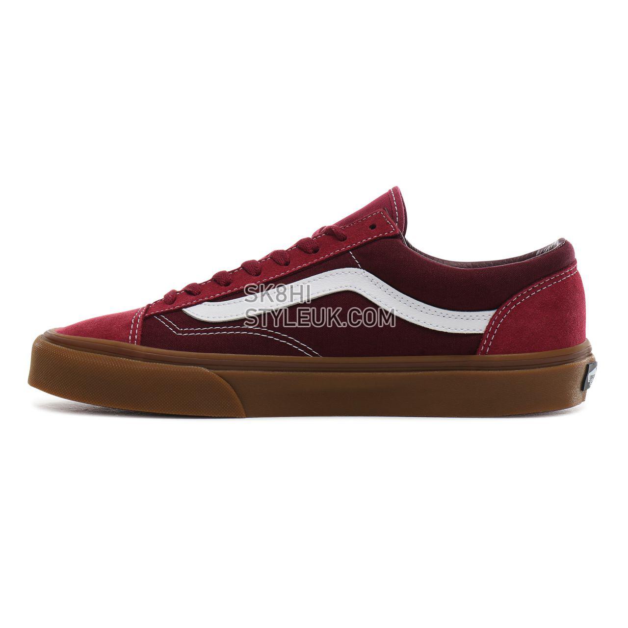 Vans Gum Style 36 Classic Mens Womens - (Gum) beet red/port royale VN0A3DZ3T65 Shoes