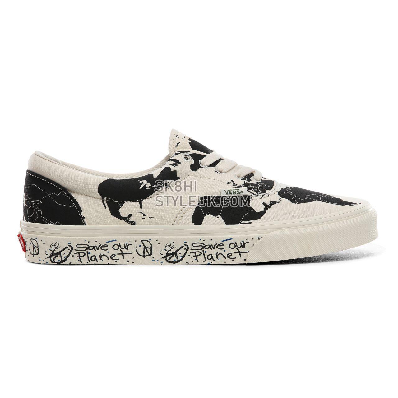 Vans Save Our Planet x Vans Era Classic Mens Womens - (Save Our Planet) classic white/black VN0A4BV4TGP Shoes