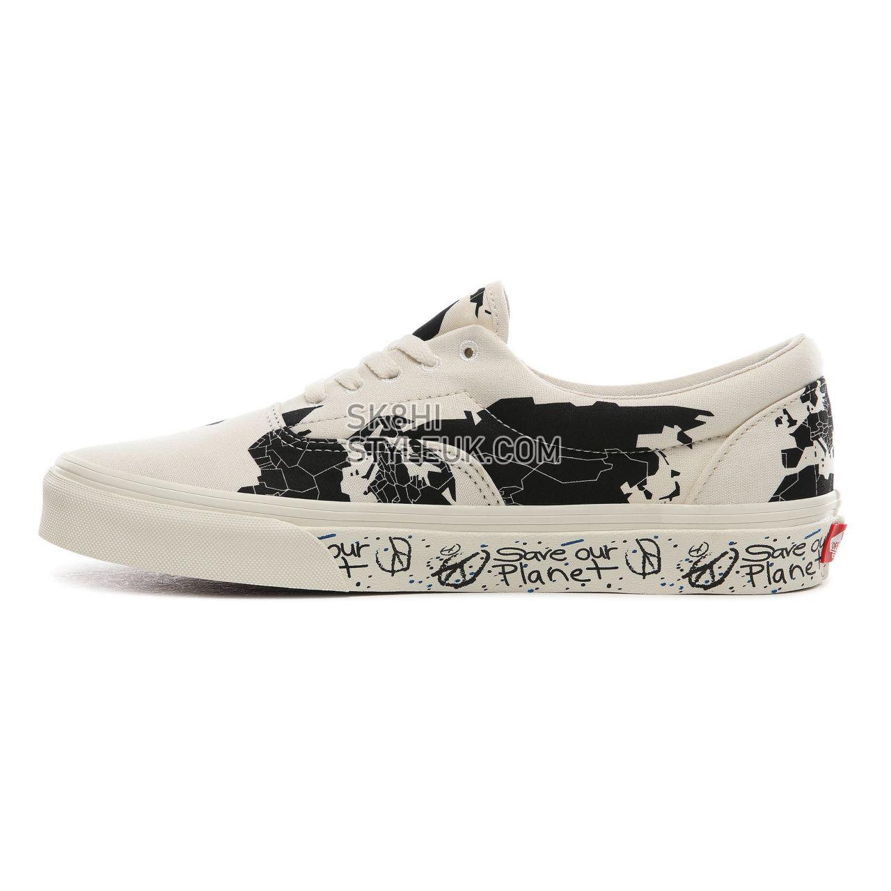 Vans Save Our Planet x Vans Era Classic Mens Womens - (Save Our Planet) classic white/black VN0A4BV4TGP Shoes