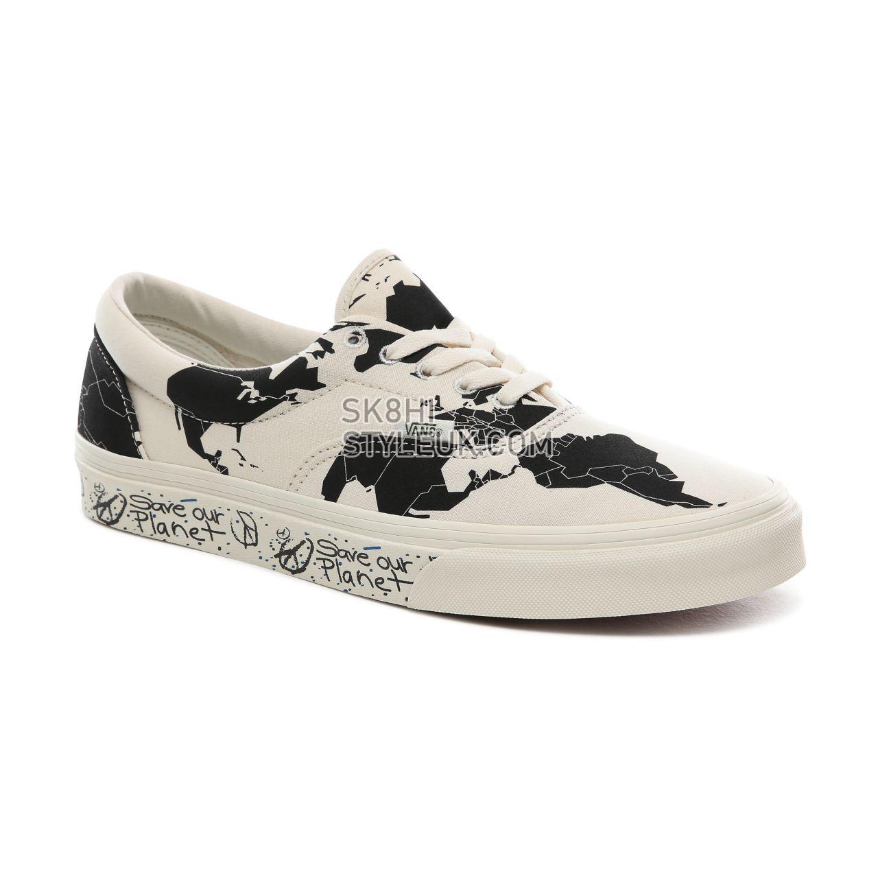 Vans Save Our Planet x Vans Era Classic Mens Womens - (Save Our Planet) classic white/black VN0A4BV4TGP Shoes