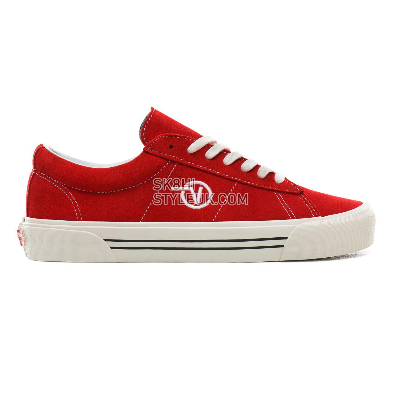 Vans Anaheim Factory Sid DX Classic Mens Womens - (Anaheim Factory) Og Red/Suede VN0A4BTXVTM Shoes