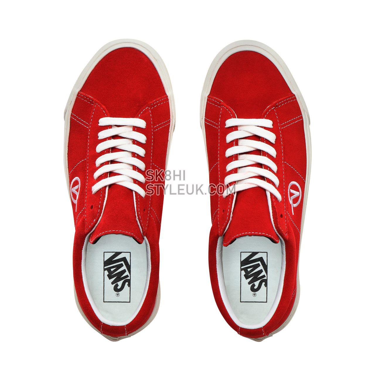 Vans Anaheim Factory Sid DX Classic Mens Womens - (Anaheim Factory) Og Red/Suede VN0A4BTXVTM Shoes