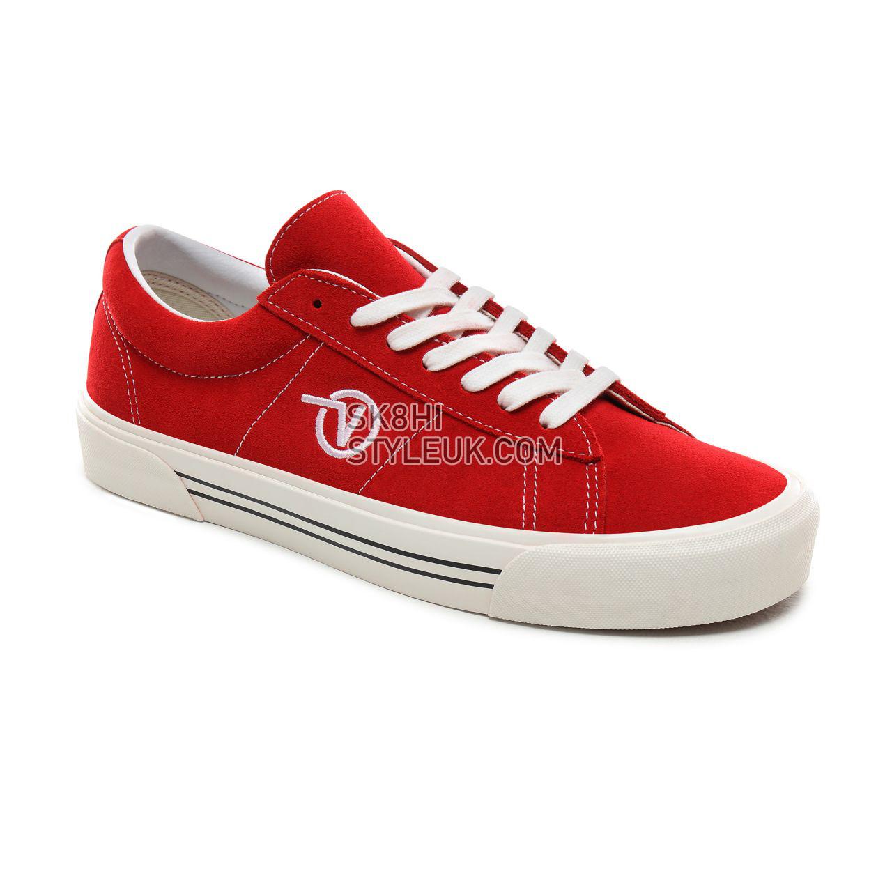 Vans Anaheim Factory Sid DX Classic Mens Womens - (Anaheim Factory) Og Red/Suede VN0A4BTXVTM Shoes