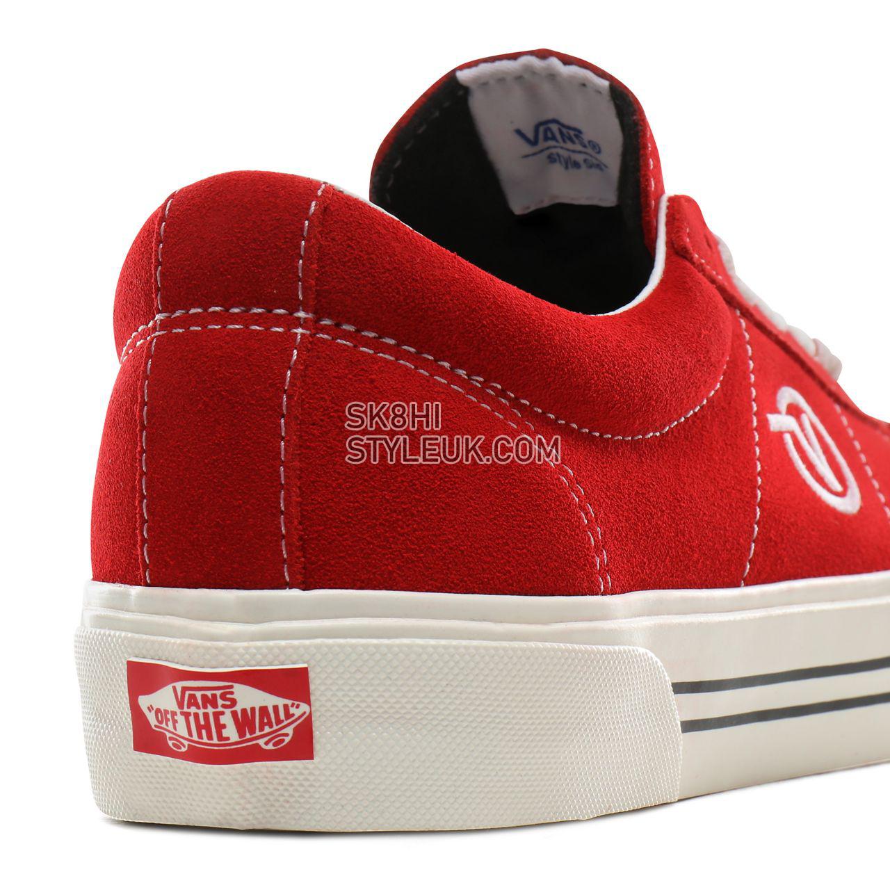 Vans Anaheim Factory Sid DX Classic Mens Womens - (Anaheim Factory) Og Red/Suede VN0A4BTXVTM Shoes