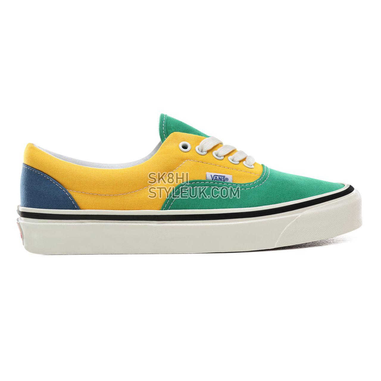 Vans Anaheim Factory Era 95 DX Classic Mens Womens - (Anaheim Factory) Og Emerald/Og Yellow/Og Navy VN0A2RR1VY9 Shoes