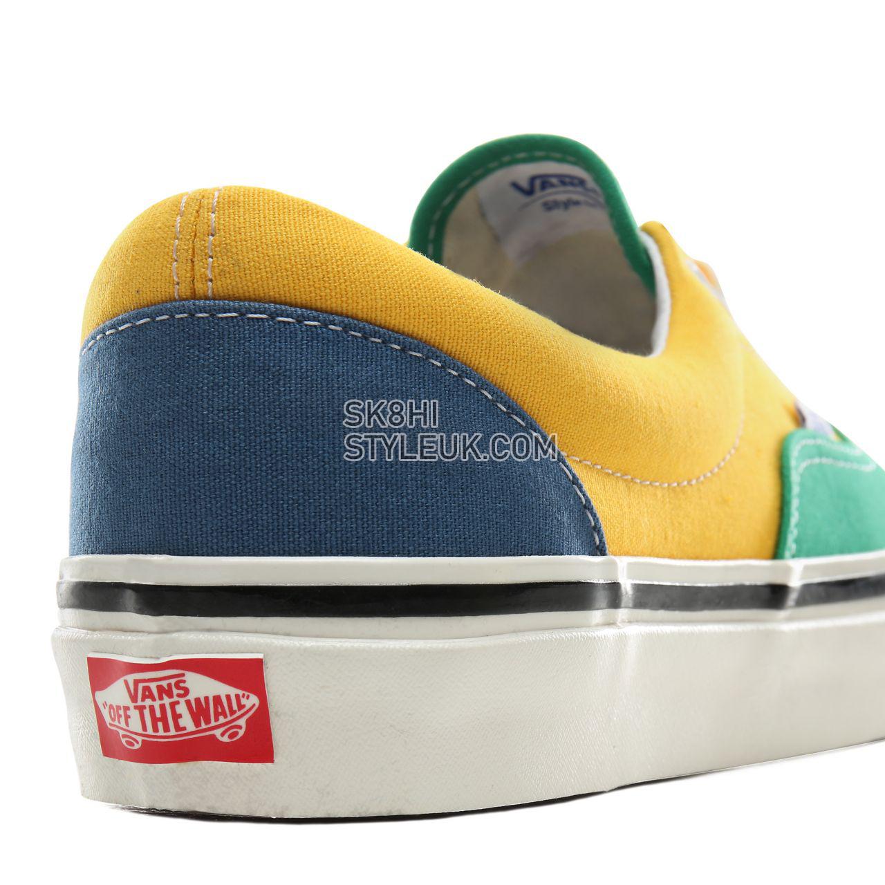 Vans Anaheim Factory Era 95 DX Classic Mens Womens - (Anaheim Factory) Og Emerald/Og Yellow/Og Navy VN0A2RR1VY9 Shoes