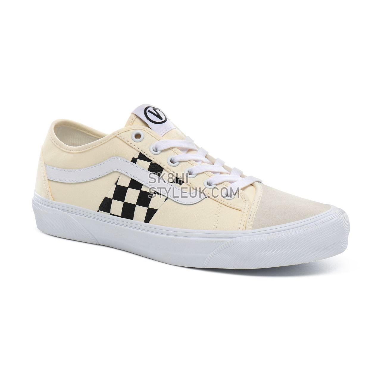 Vans Check Bess NI Classic Mens Womens - (Check) classic white/true white VN0A4BTHT80 Shoes