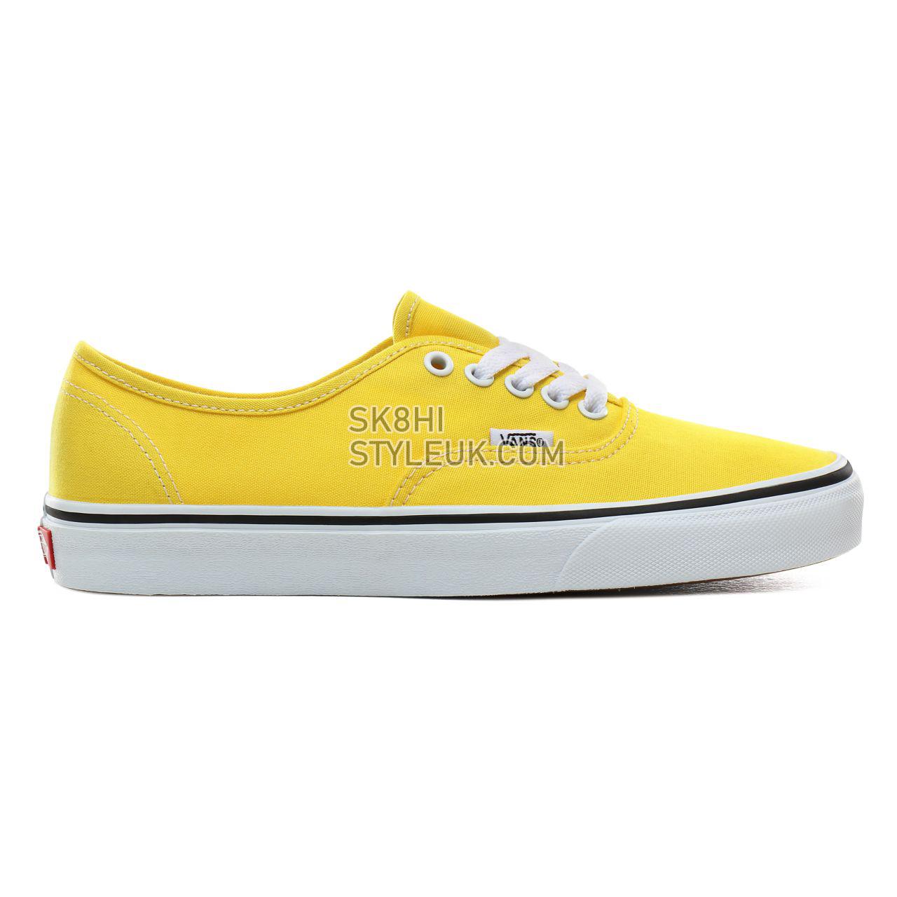 Vans Authentic Classic Mens Womens - Vibrant Yellow/True White VN0A2Z5IFSX Shoes