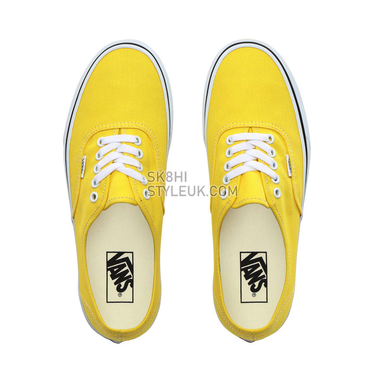 Vans Authentic Classic Mens Womens - Vibrant Yellow/True White VN0A2Z5IFSX Shoes