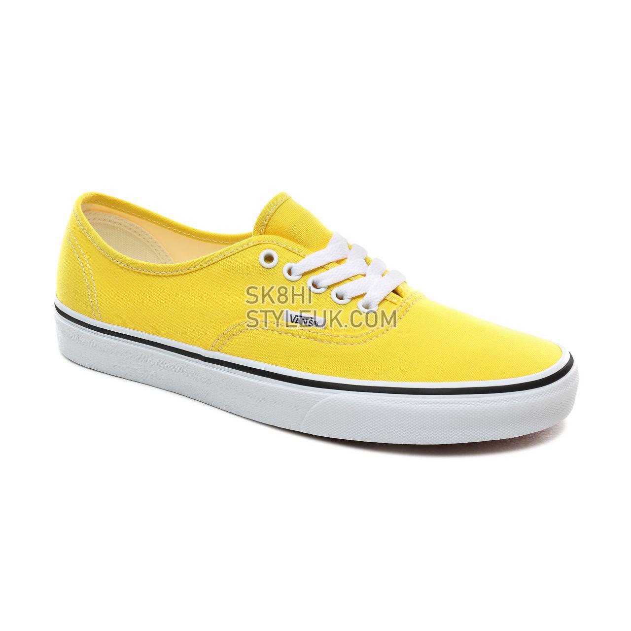 Vans Authentic Classic Mens Womens - Vibrant Yellow/True White VN0A2Z5IFSX Shoes