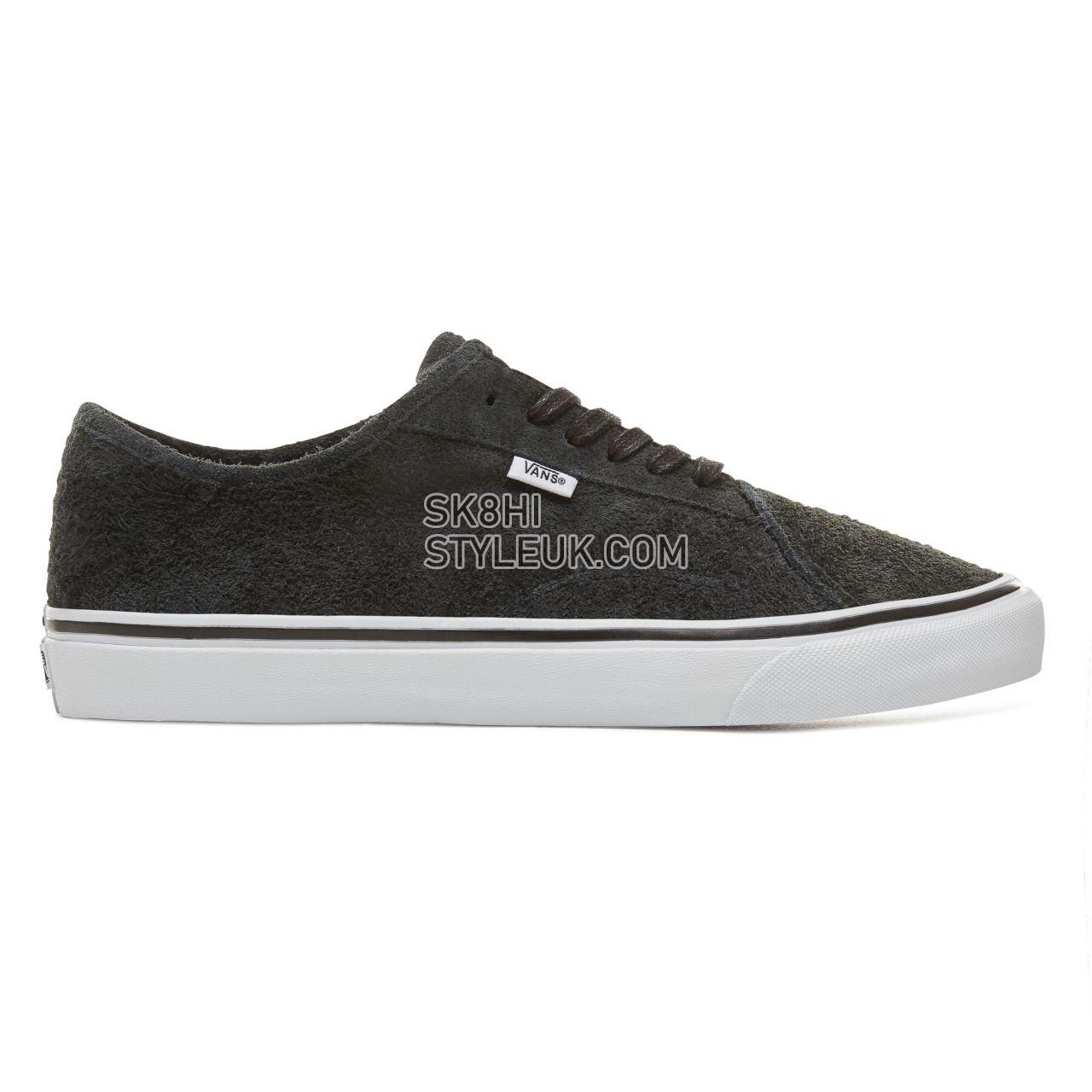 Vans Hairy Suede Diamo Ni Classic Mens Womens - (Hairy Suede) Black/True White VA3TKDU89 Shoes